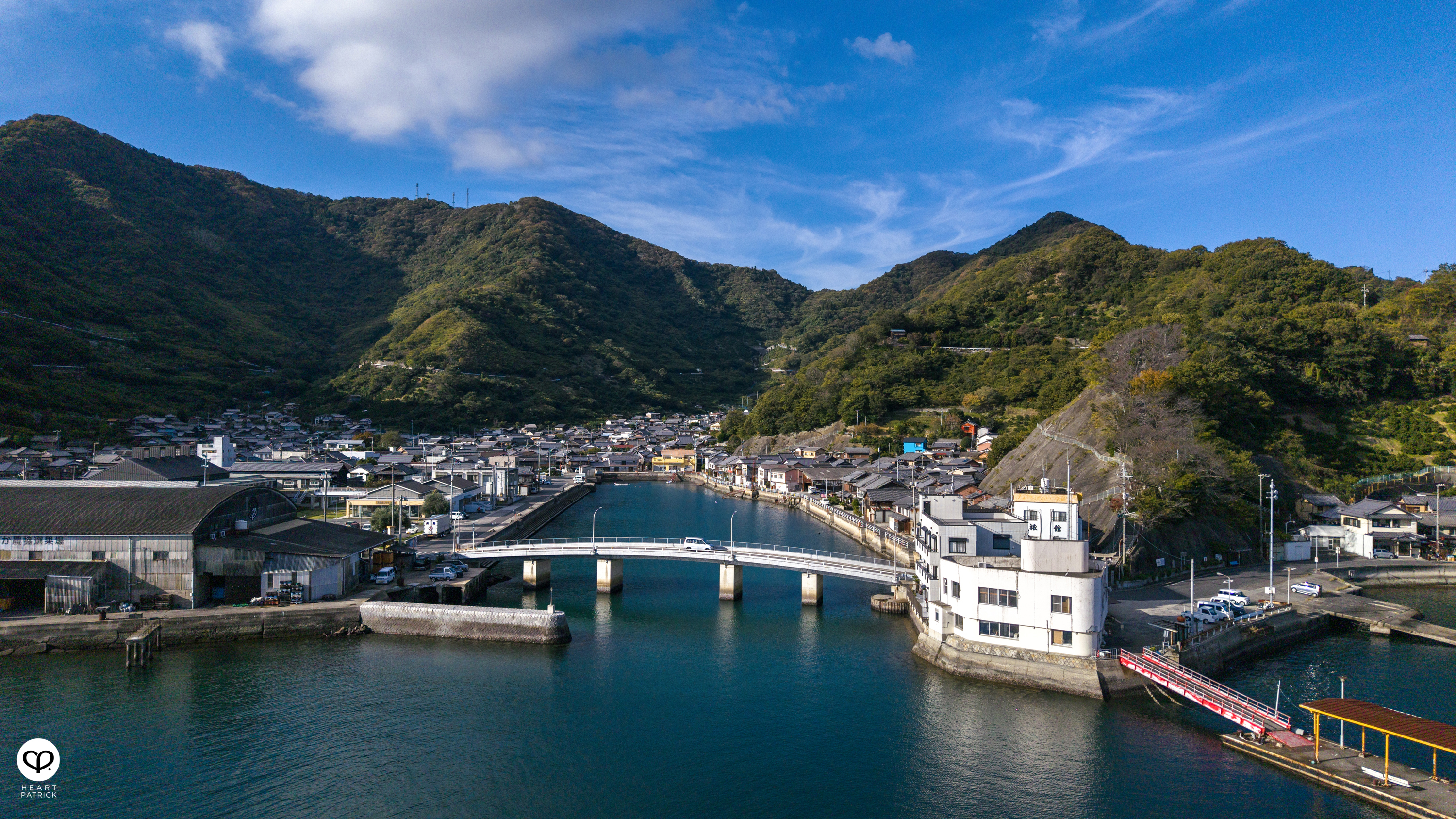 heartpatrick travel aerial heritage photography townscape mitarai hiroshima japan