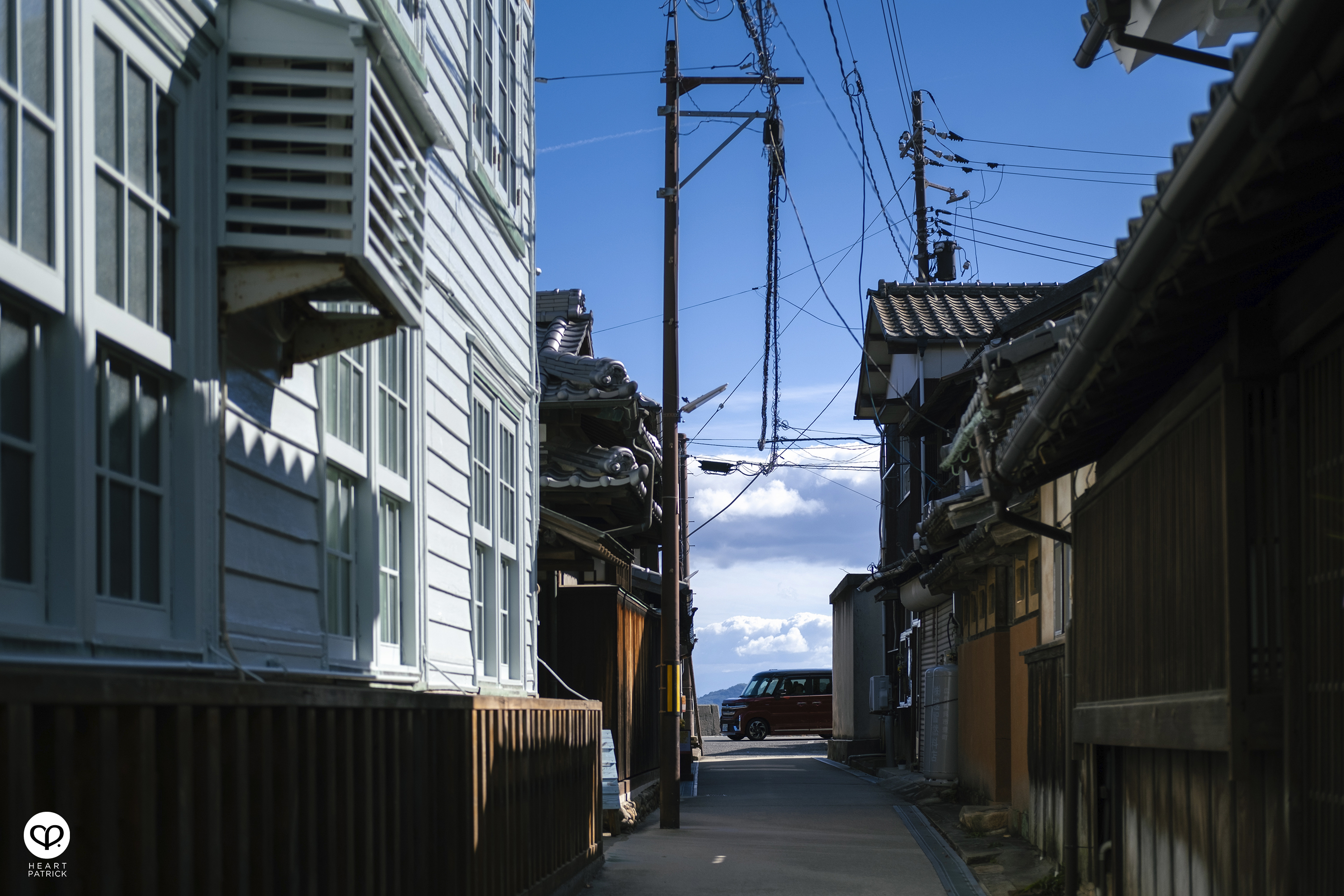 heartpatrick travel aerial heritage photography townscape mitarai hiroshima japan