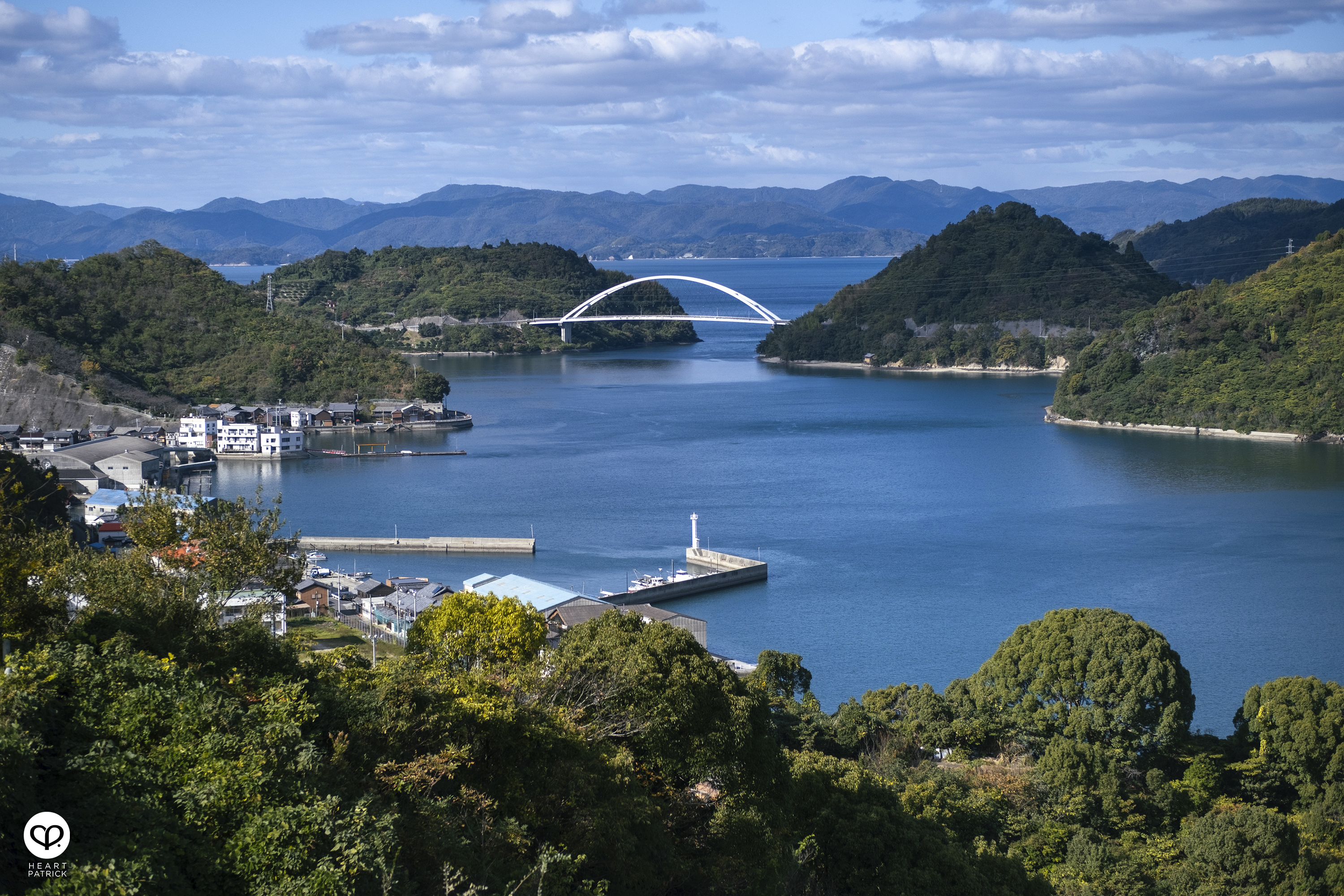 heartpatrick travel aerial heritage photography townscape mitarai hiroshima japan