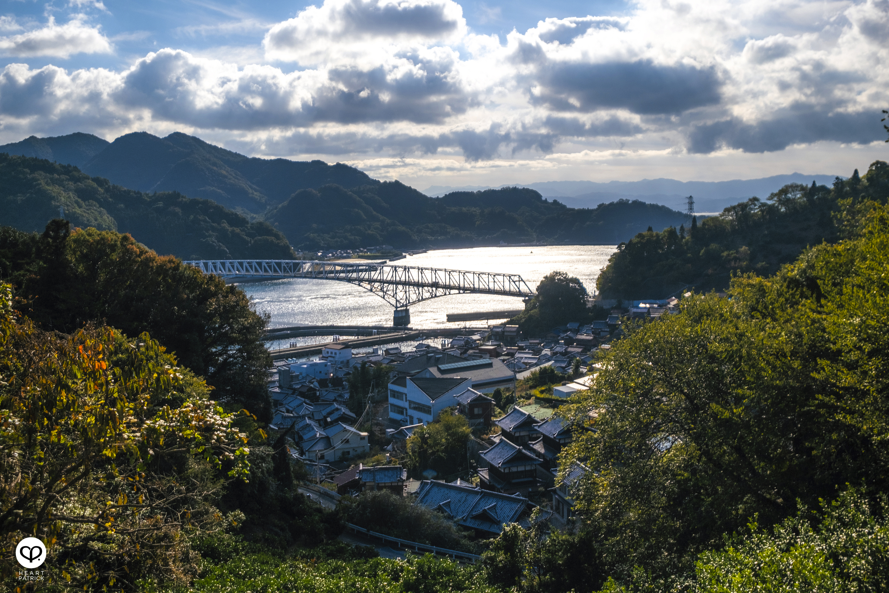 heartpatrick travel aerial heritage photography townscape mitarai hiroshima japan