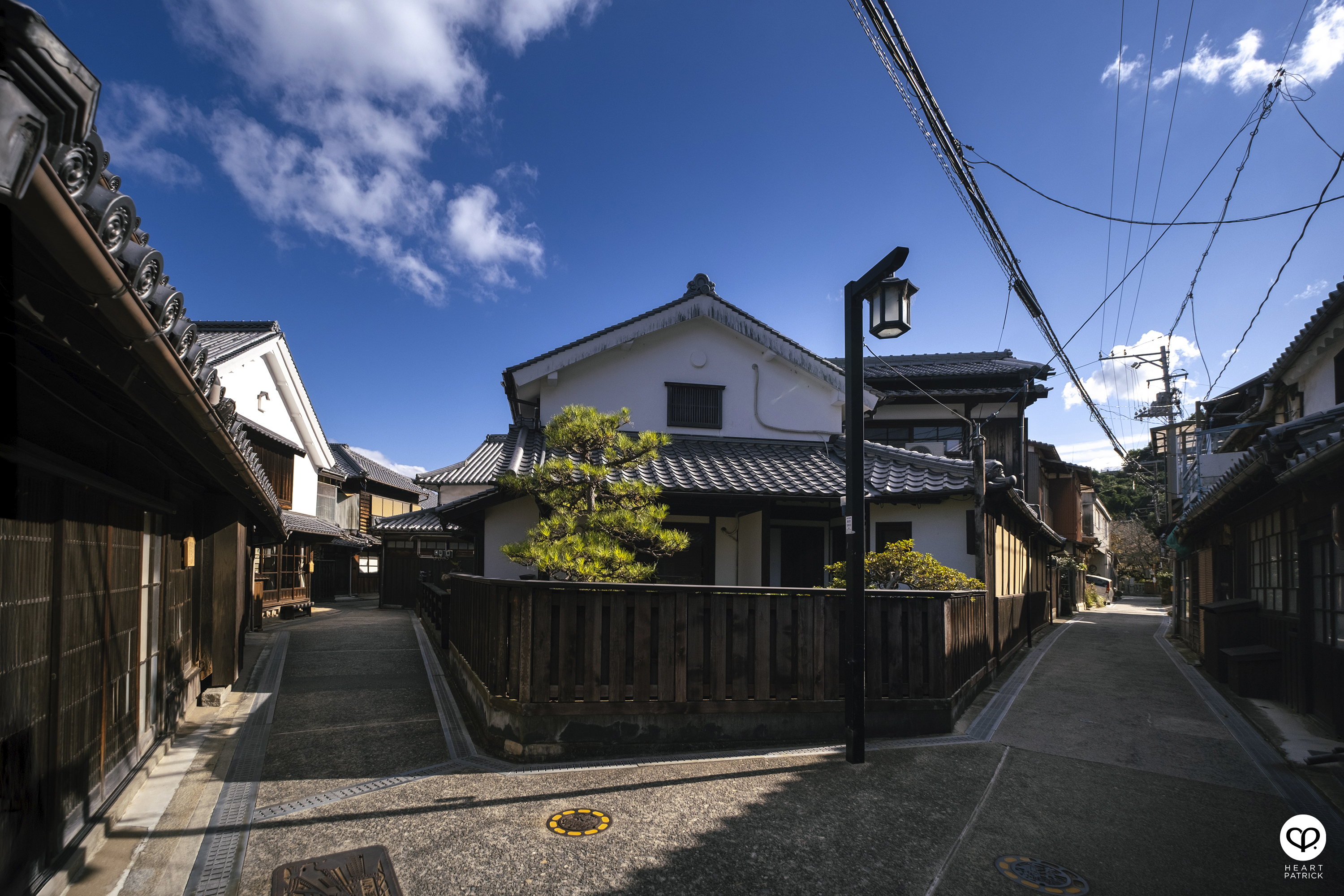 heartpatrick travel aerial heritage photography townscape mitarai hiroshima japan