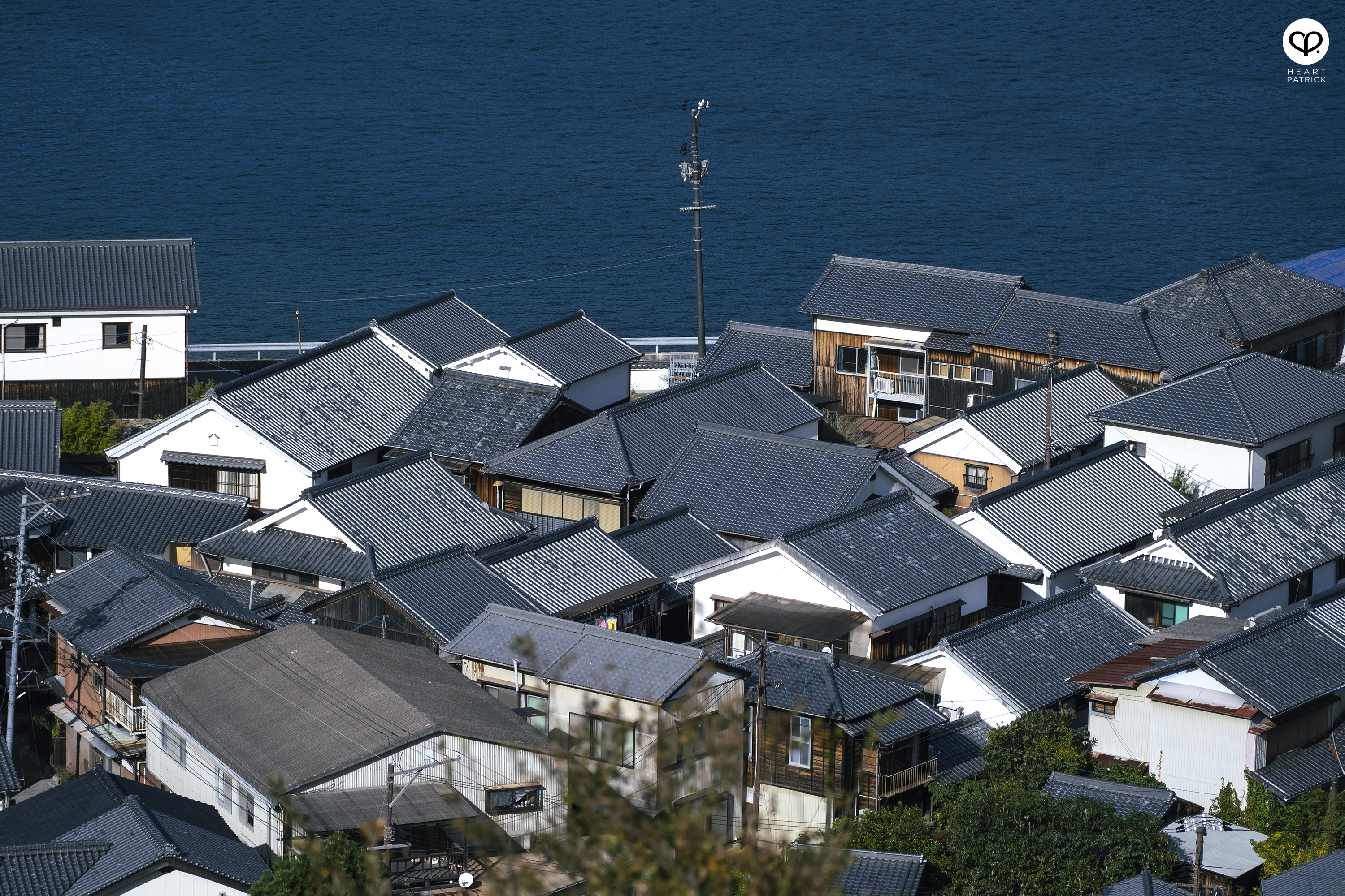 heartpatrick travel aerial heritage photography townscape mitarai hiroshima japan