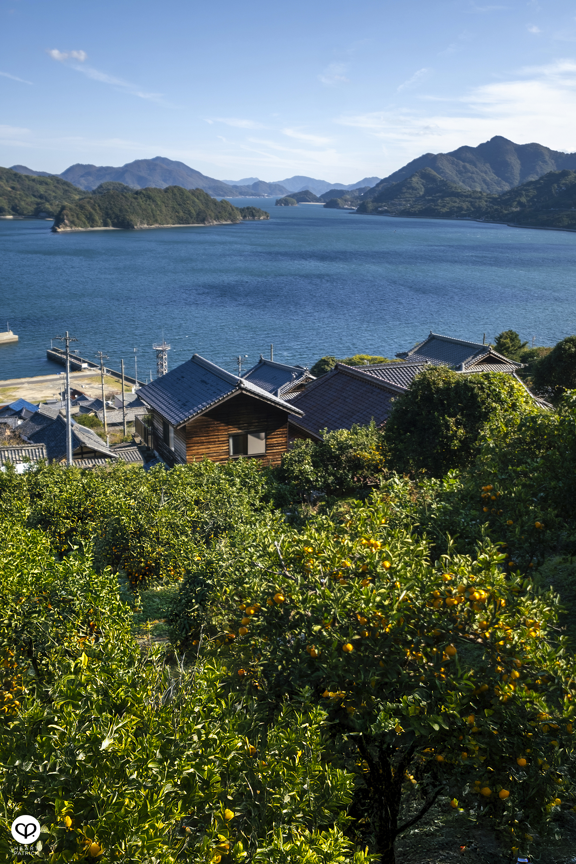 heartpatrick travel aerial heritage photography townscape mitarai hiroshima japan