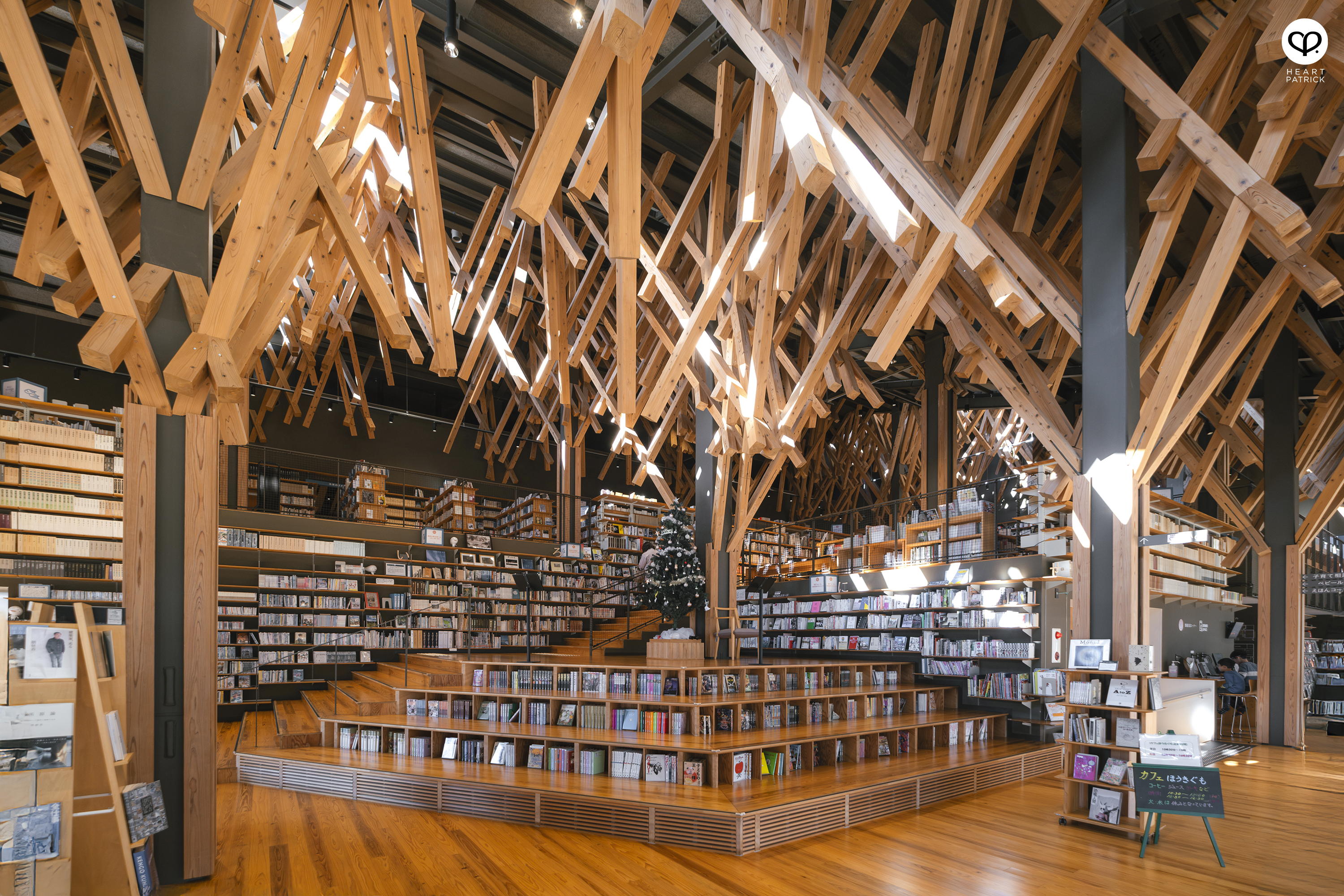 heartpatrick architecture interior travel photography yusuhara community library kengo kuma