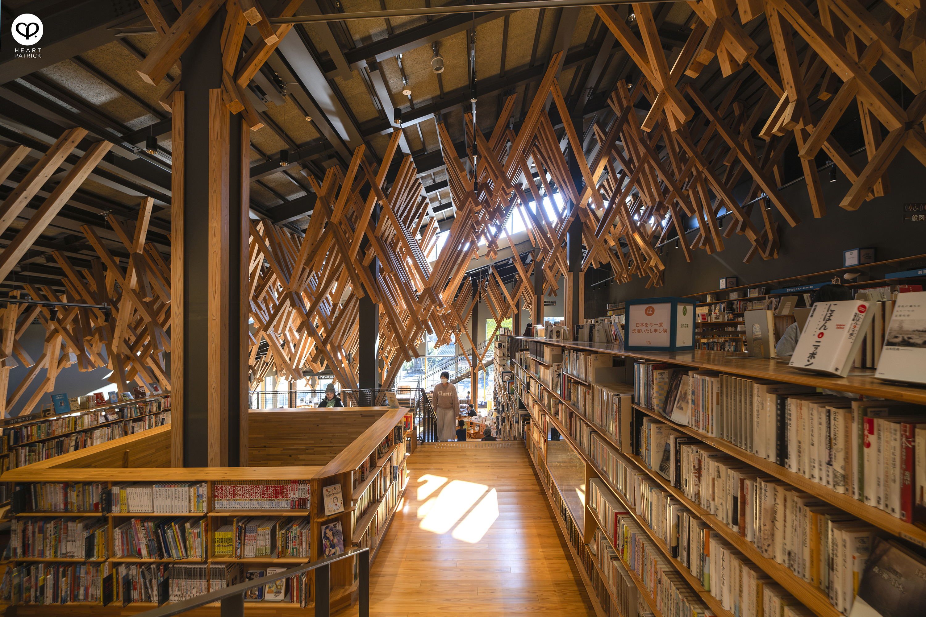 heartpatrick architecture interior travel photography yusuhara community library kengo kuma