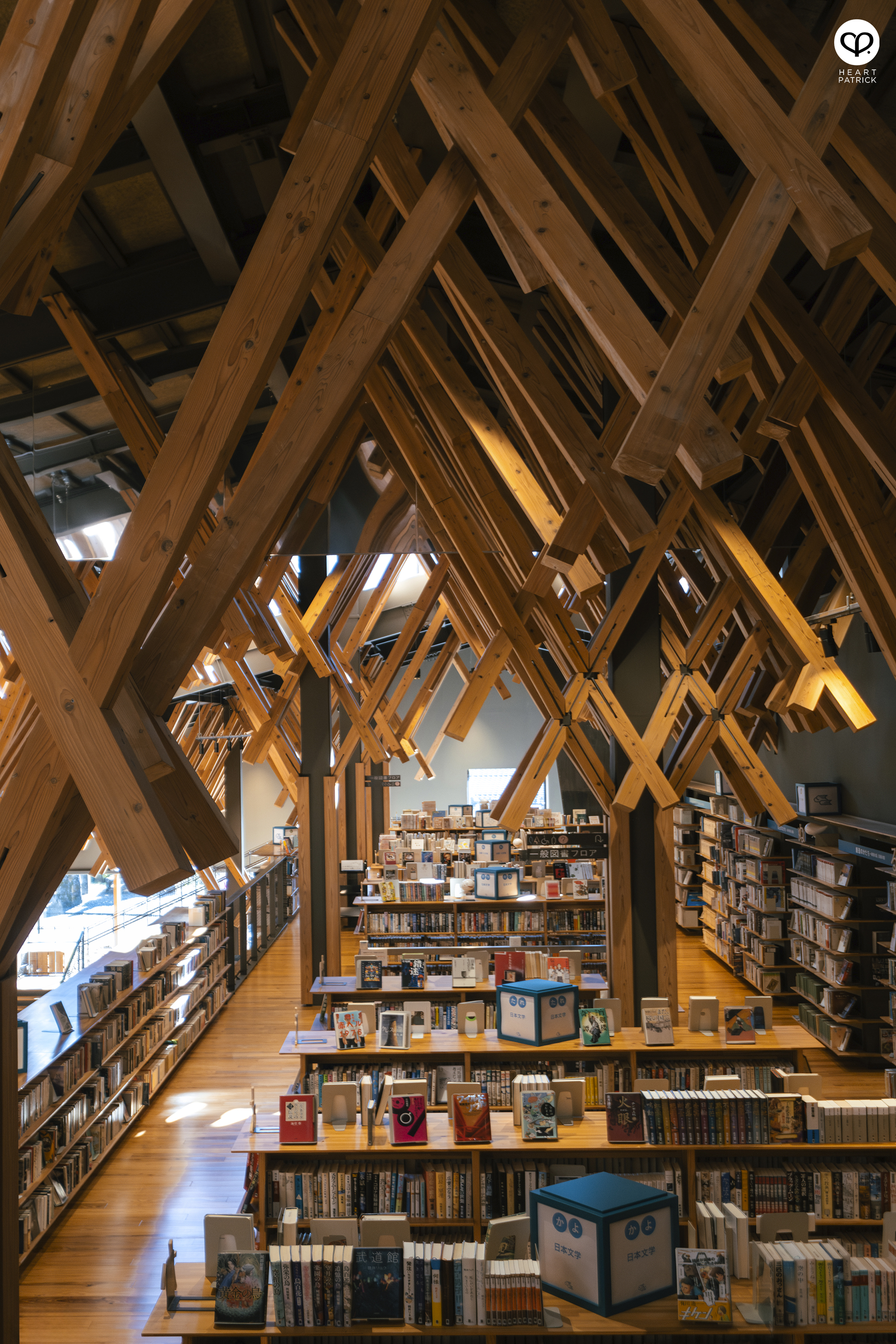heartpatrick architecture interior travel photography yusuhara community library kengo kuma