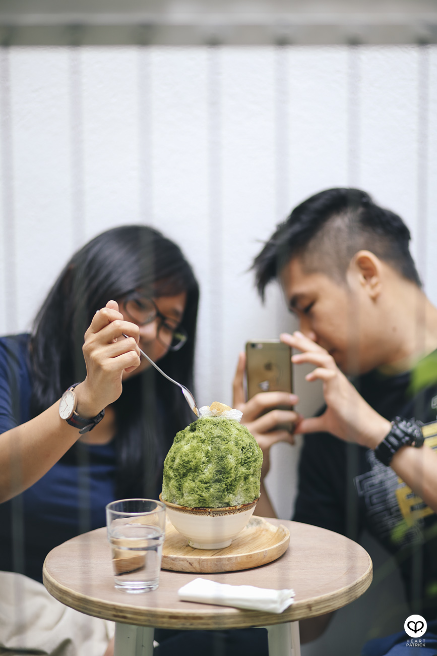 heartpatrick food lifestyle kakigori japanese dessert taman paramount