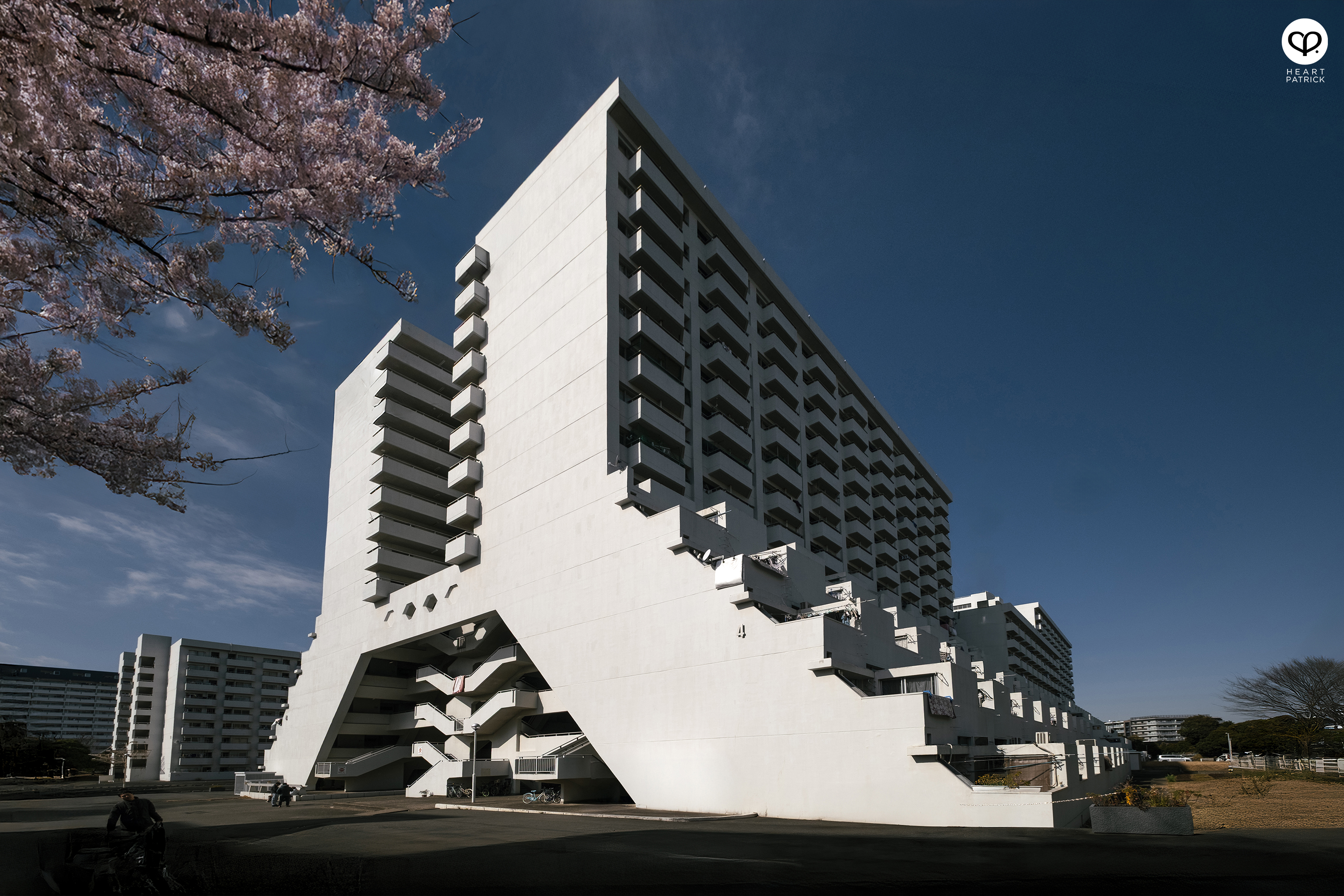 heartpatrick architecture photography kawaramachi housing complex kawasaki city sachio odani