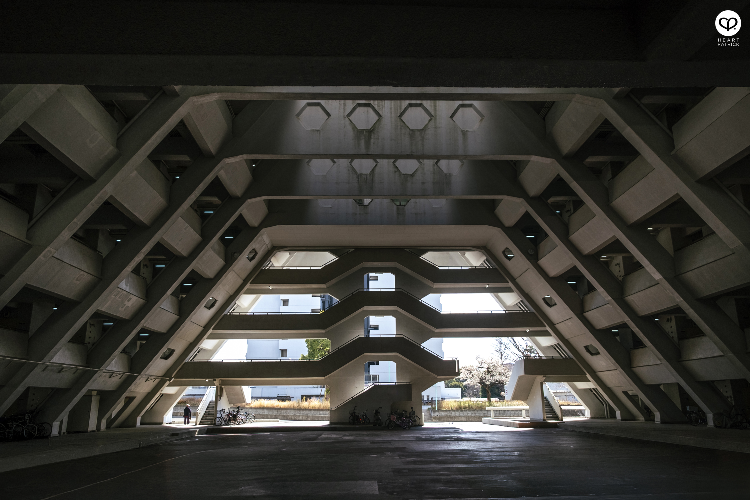 heartpatrick architecture photography kawaramachi housing complex kawasaki city sachio odani