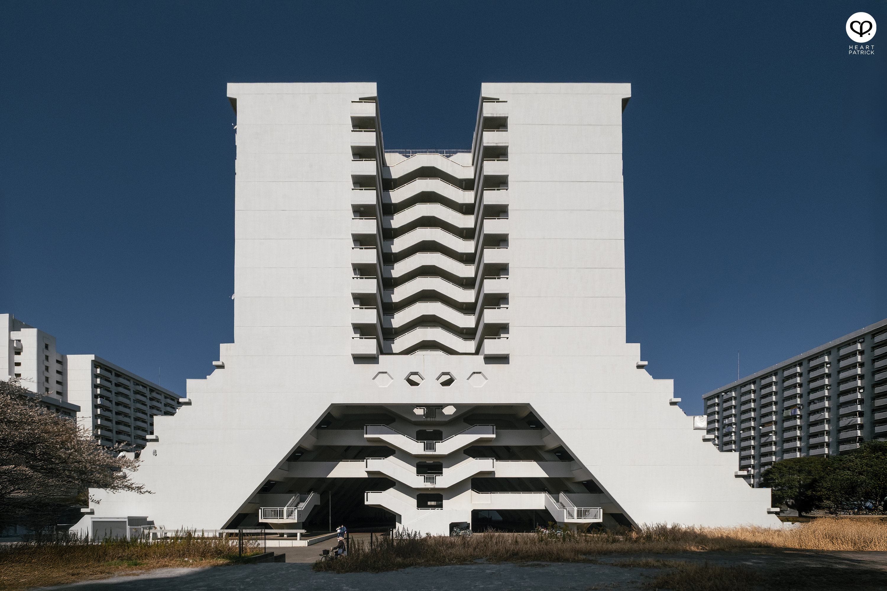 heartpatrick architecture photography kawaramachi housing complex kawasaki city sachio odani