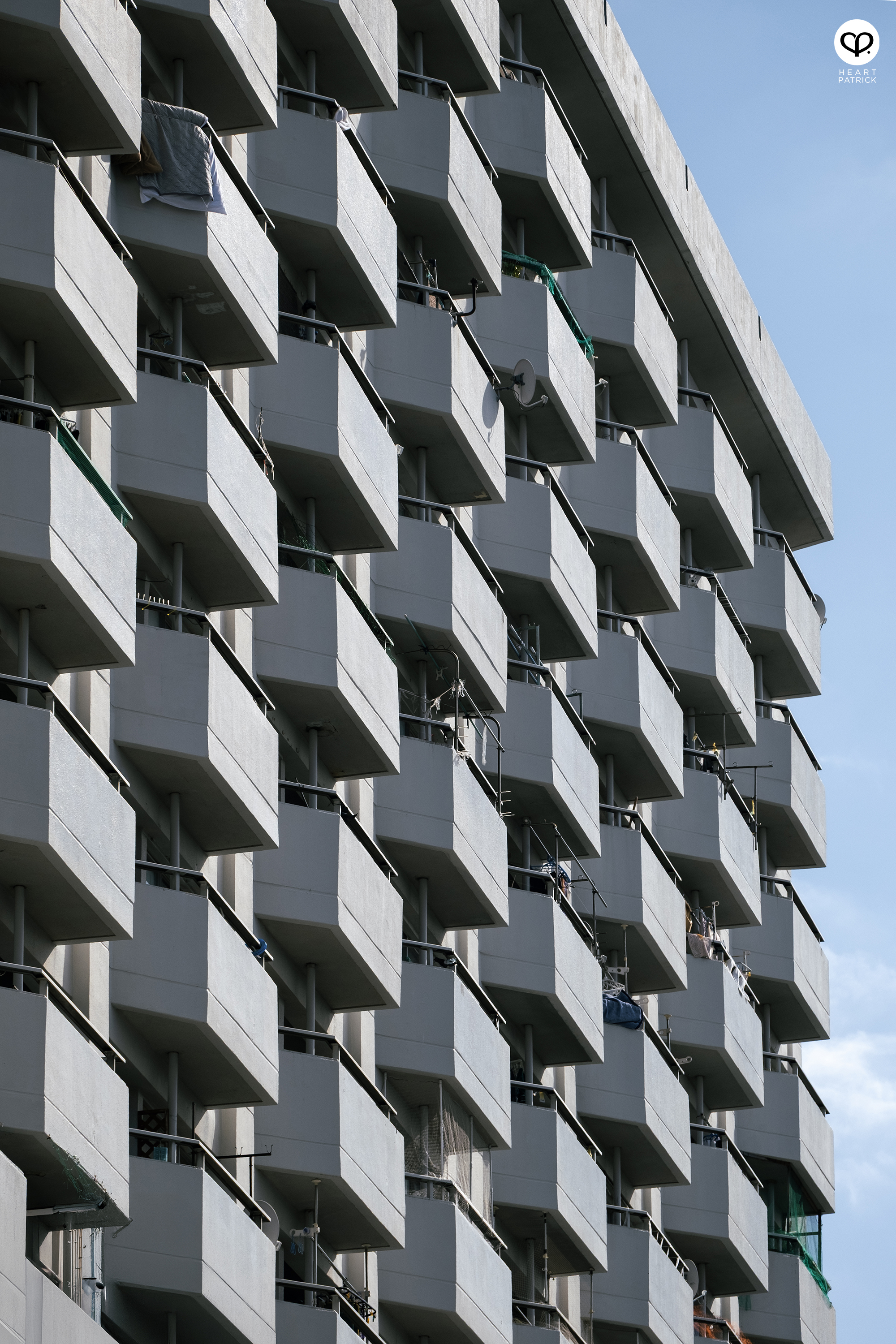 heartpatrick architecture photography kawaramachi housing complex kawasaki city sachio odani