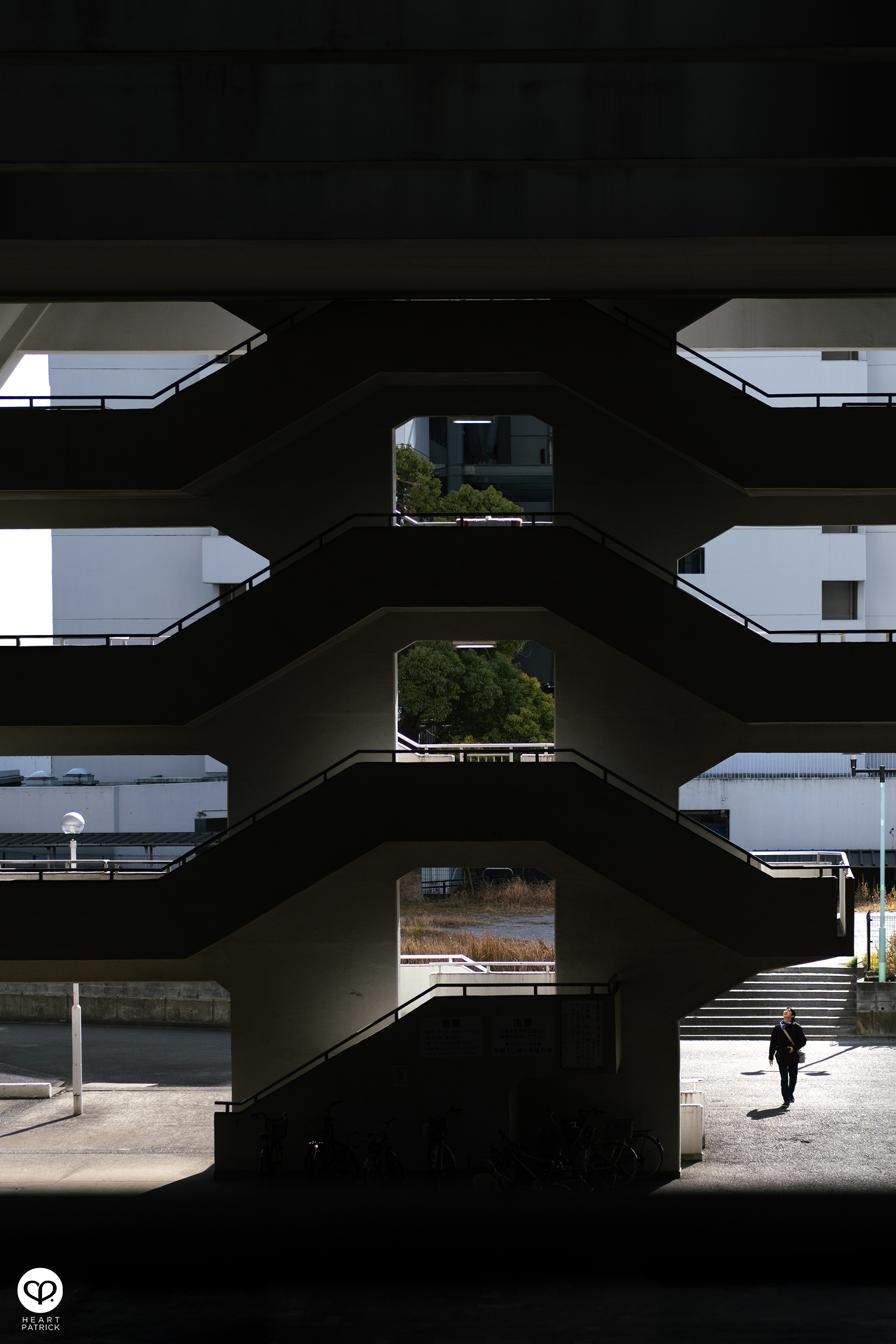 heartpatrick architecture photography kawaramachi housing complex kawasaki city sachio odani