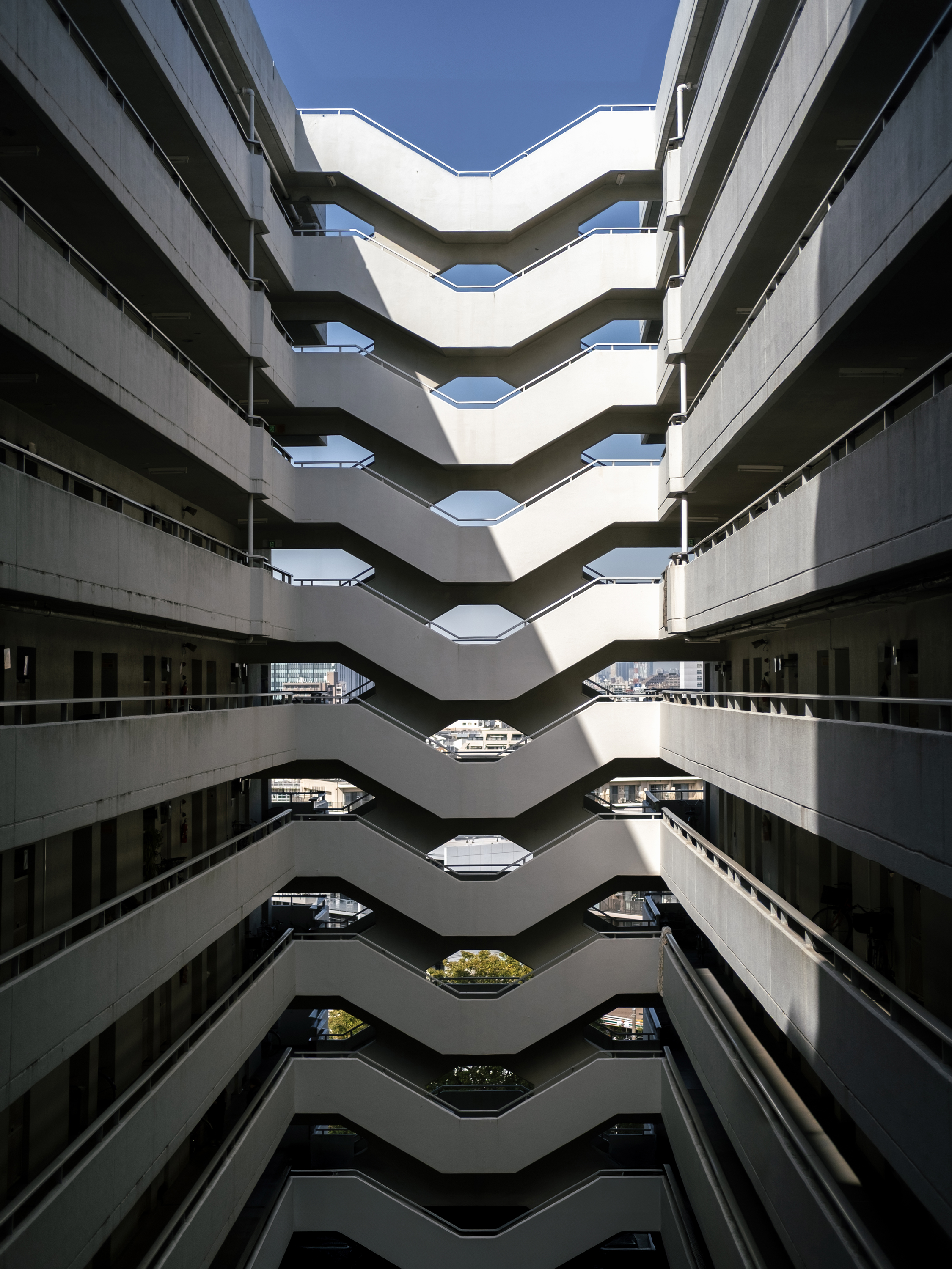 heartpatrick architecture photography kawaramachi housing complex kawasaki city sachio odani