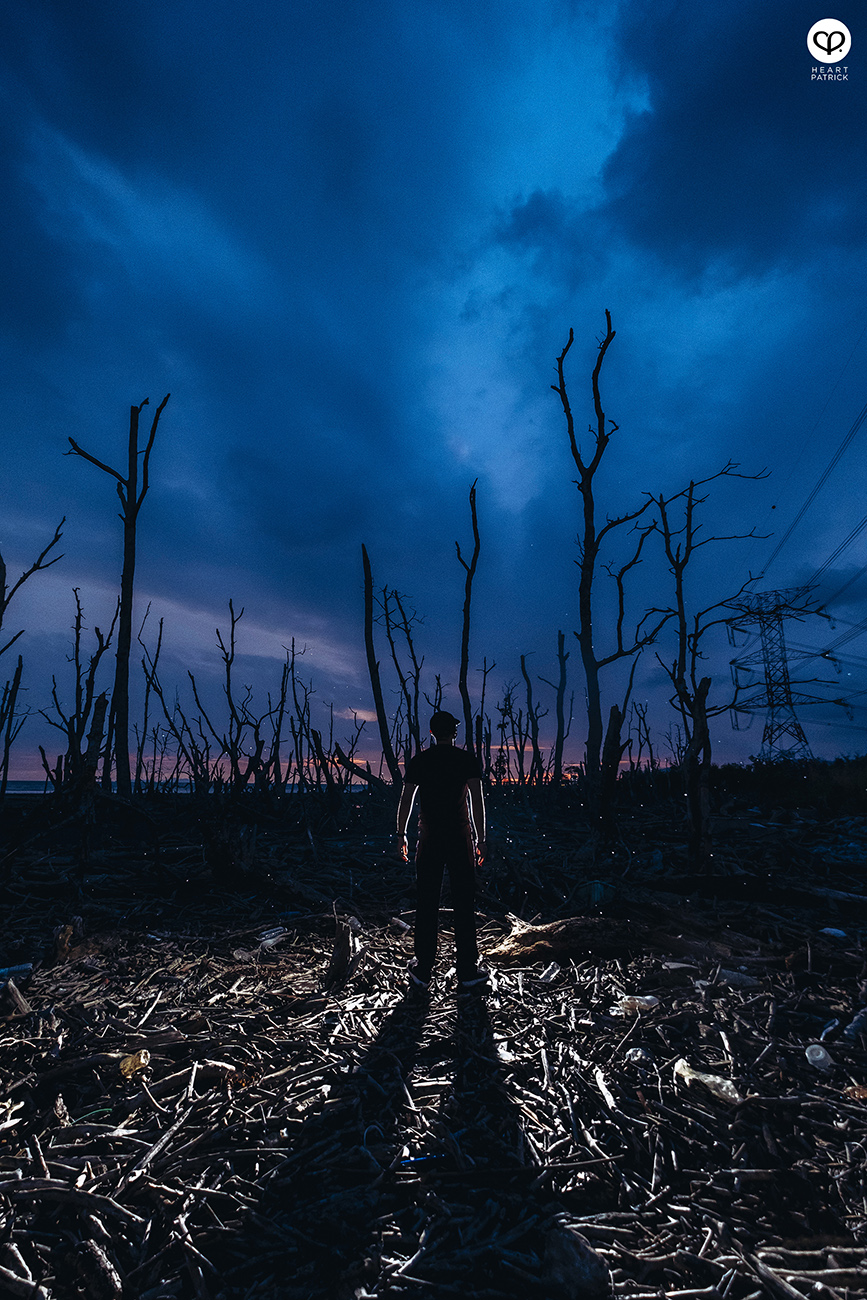 heartpatrick urban exploring kayu bakau pasir panjang sitiawan perak