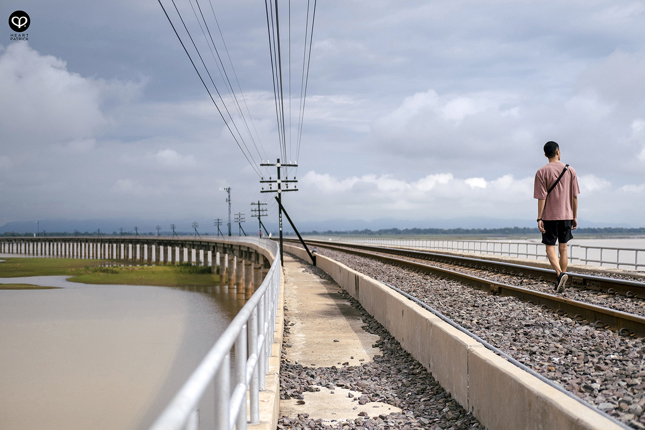 heartpatrick travel portraits floating railway khok salung train lop buri thailand