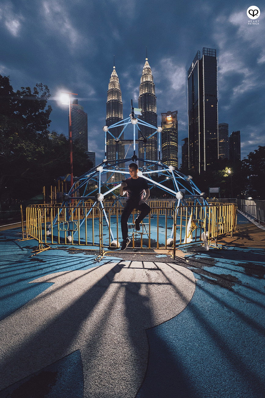 heartpatrick urban exploring klcc park street photography kuala lumpur