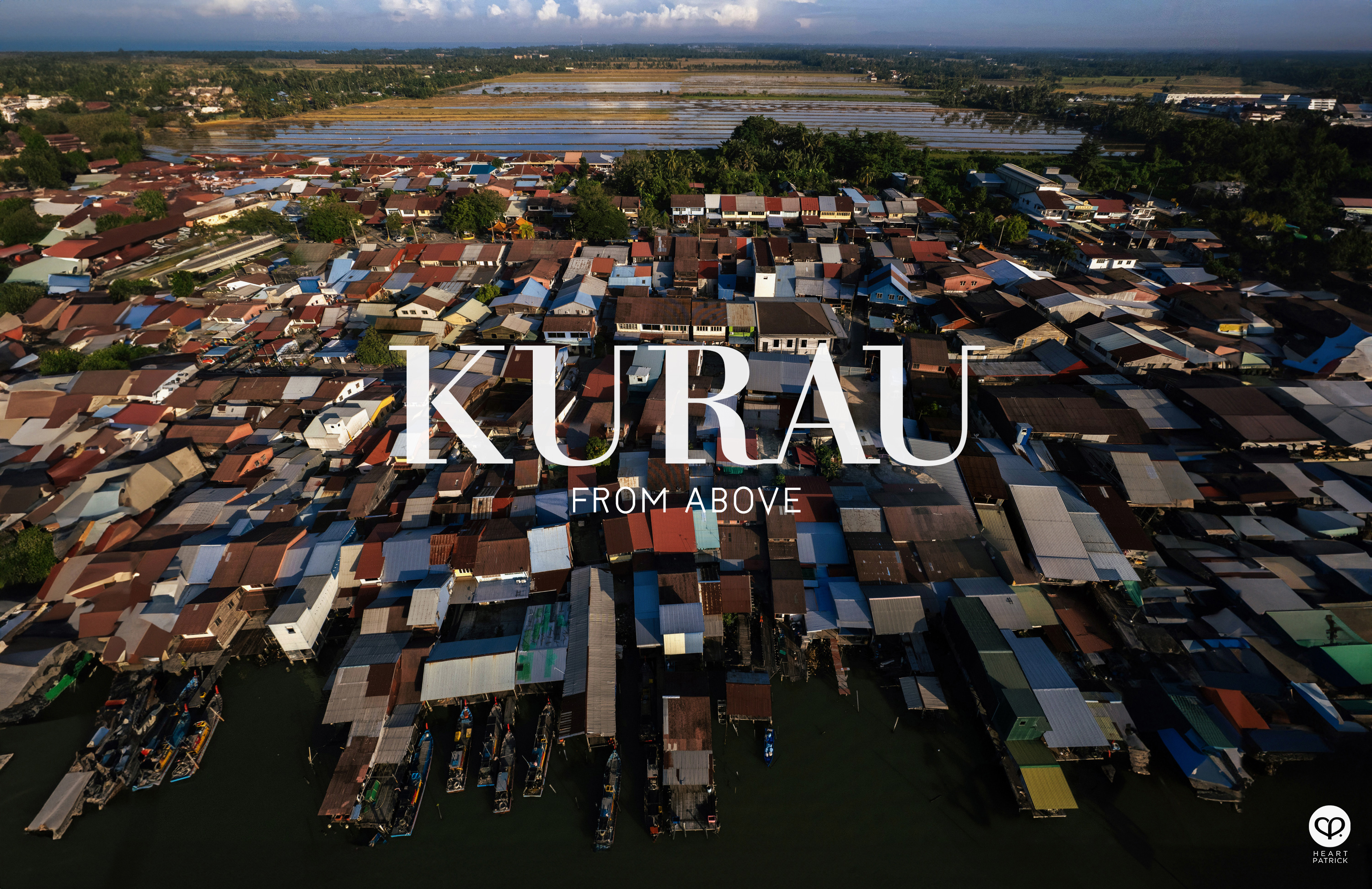 heartpatrick kuala kurau perak malaysia heritage fishing village aerial photography