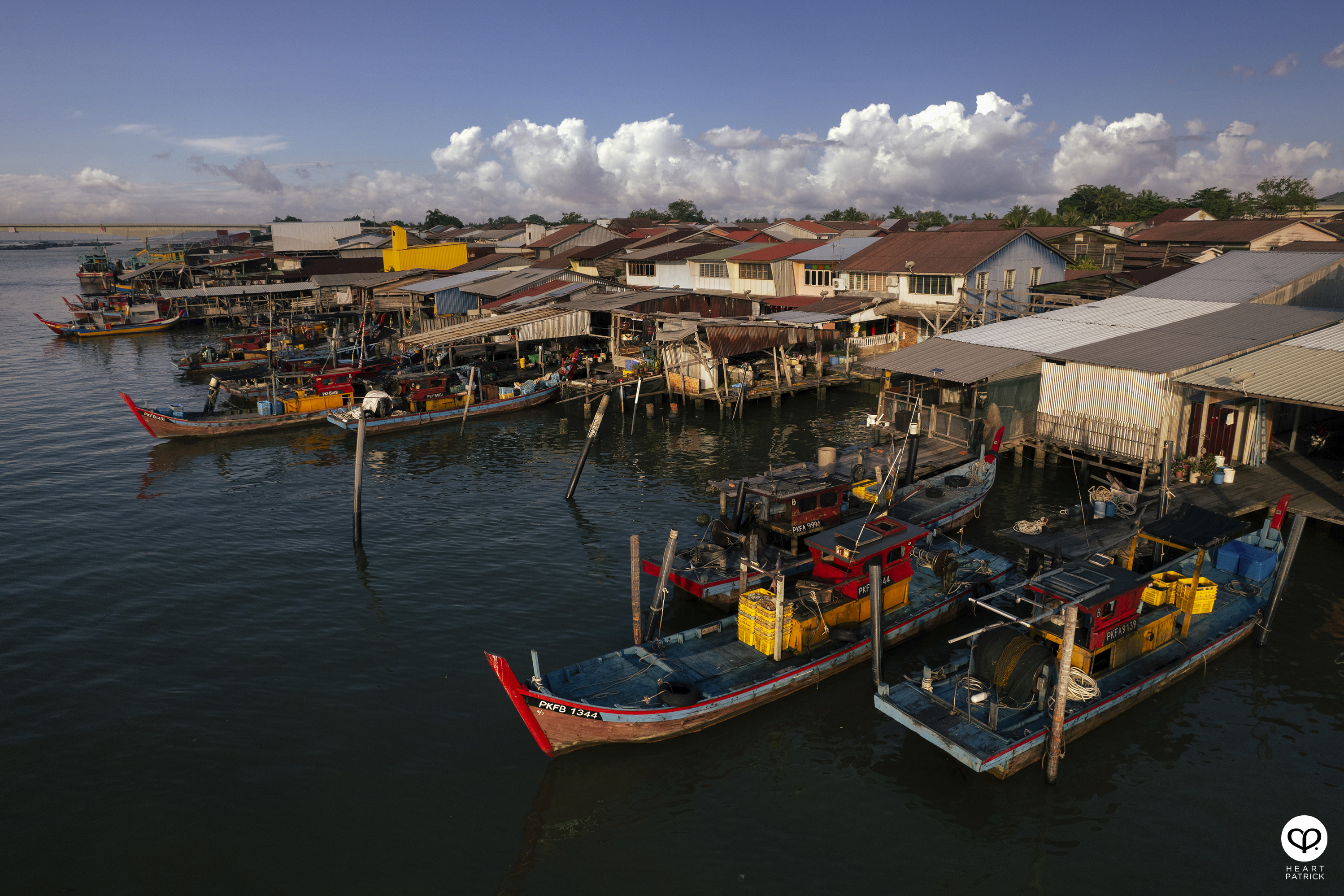 heartpatrick kuala kurau perak malaysia heritage fishing village aerial photography