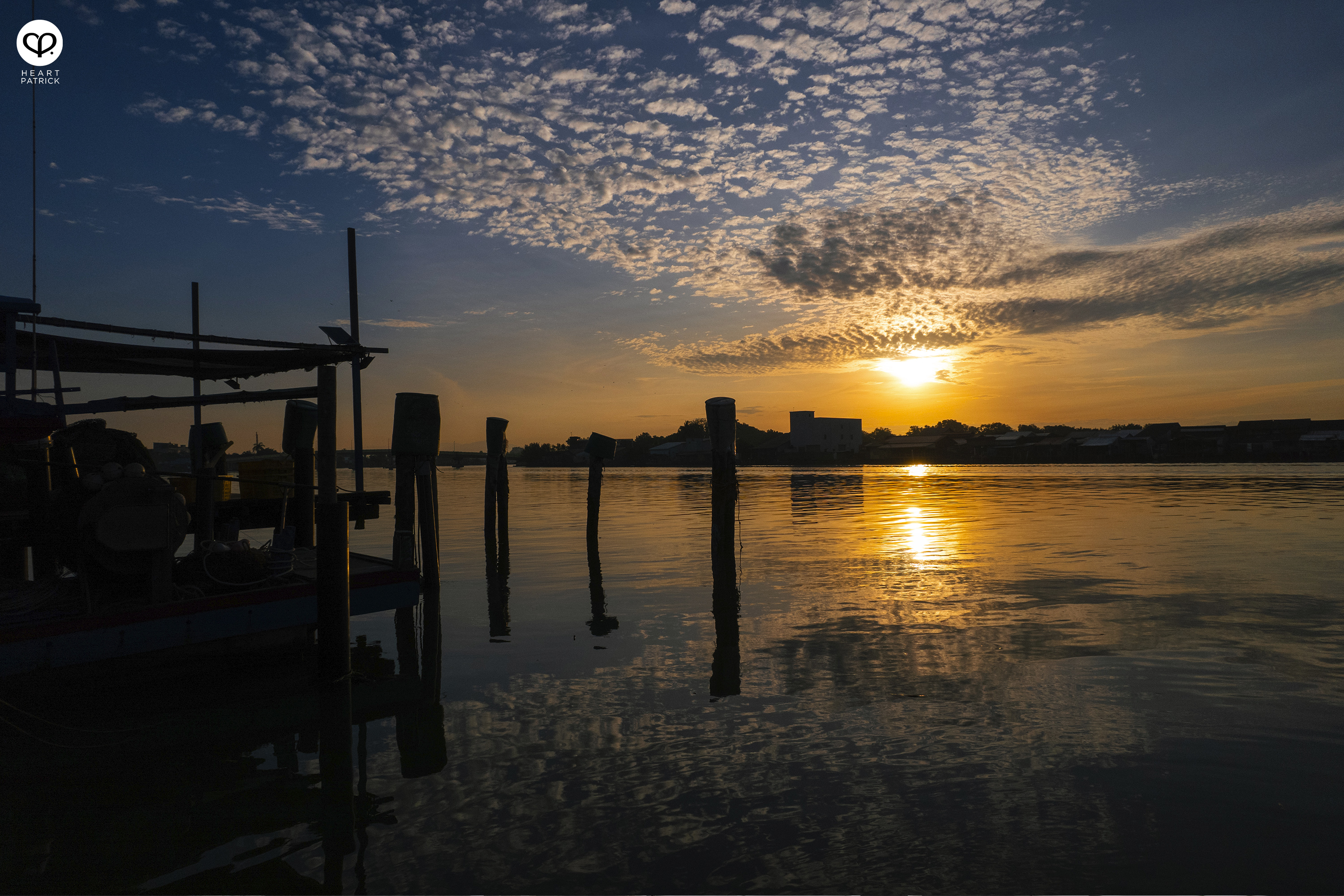 heartpatrick kuala kurau perak malaysia heritage fishing village aerial photography
