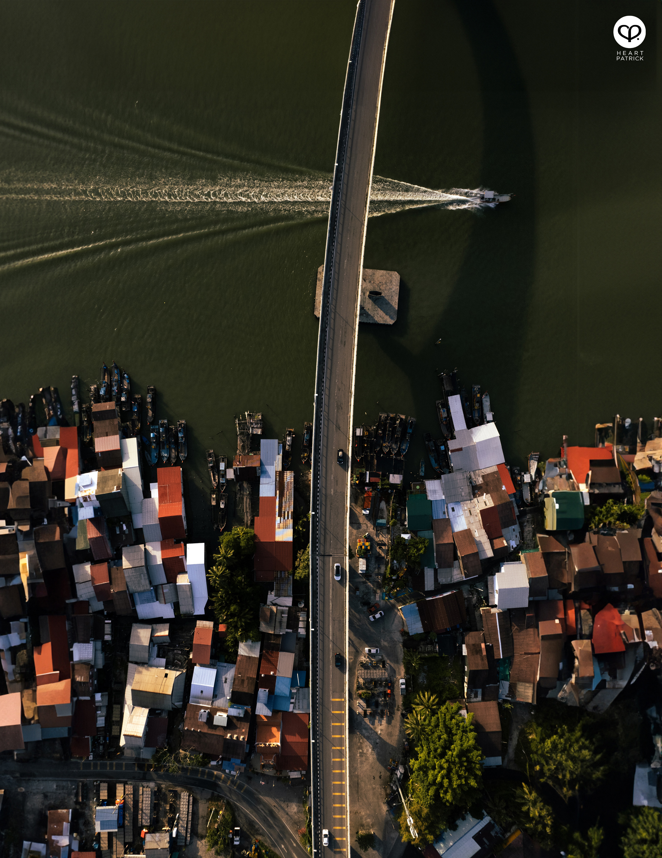 heartpatrick kuala kurau perak malaysia heritage fishing village aerial photography