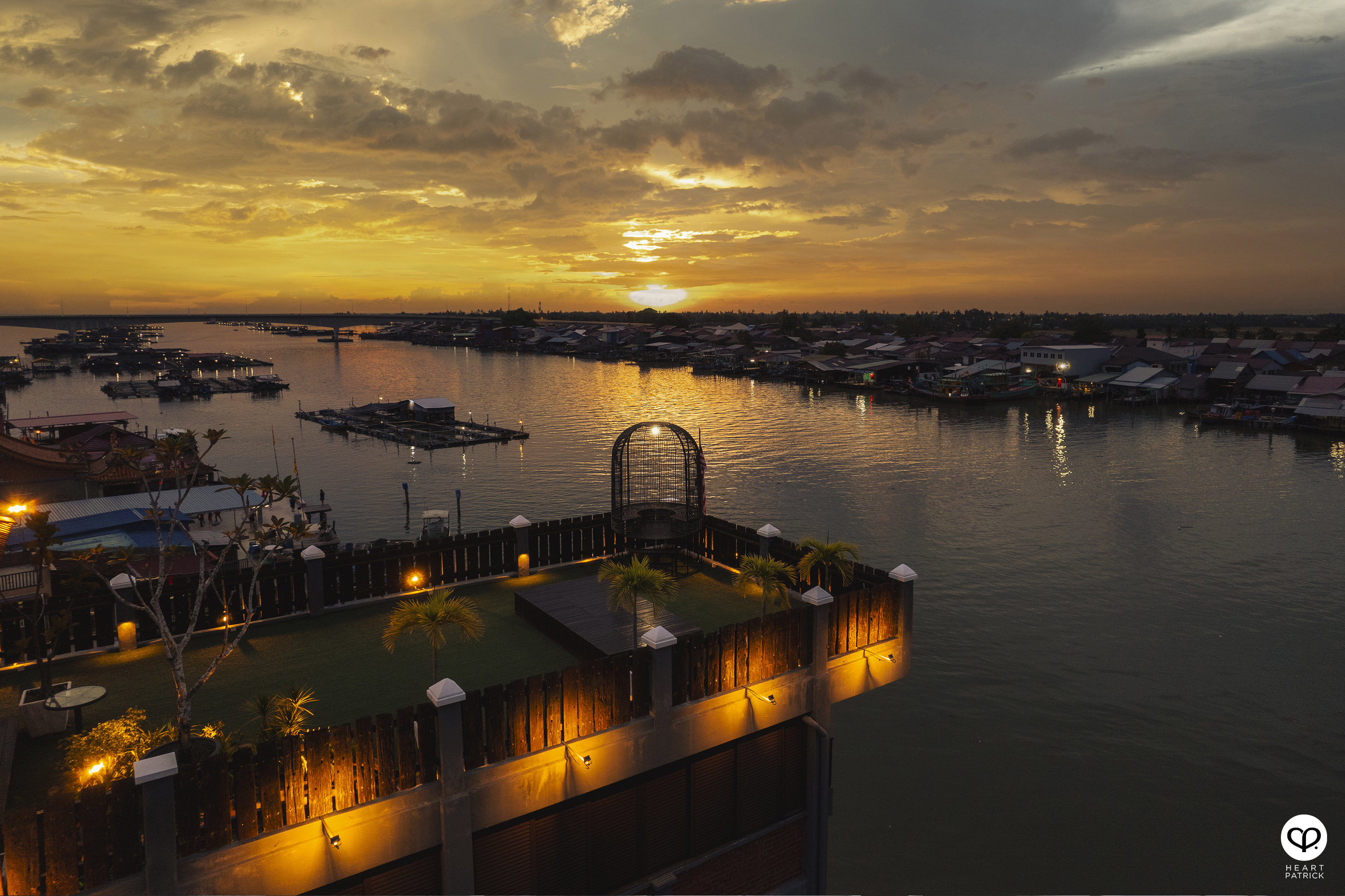 heartpatrick kuala kurau perak malaysia heritage fishing village aerial photography