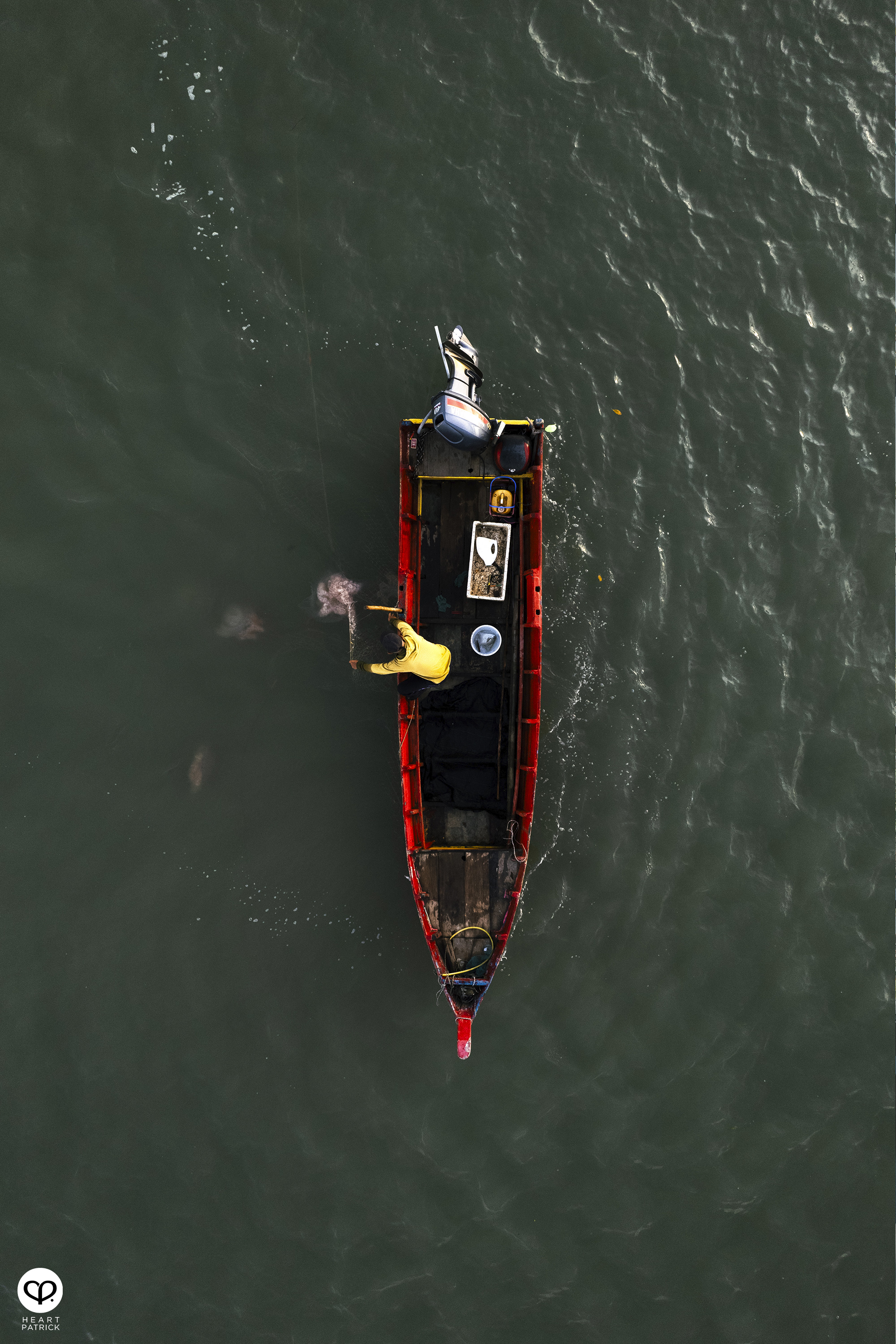 heartpatrick kuala kurau perak malaysia heritage fishing village aerial photography