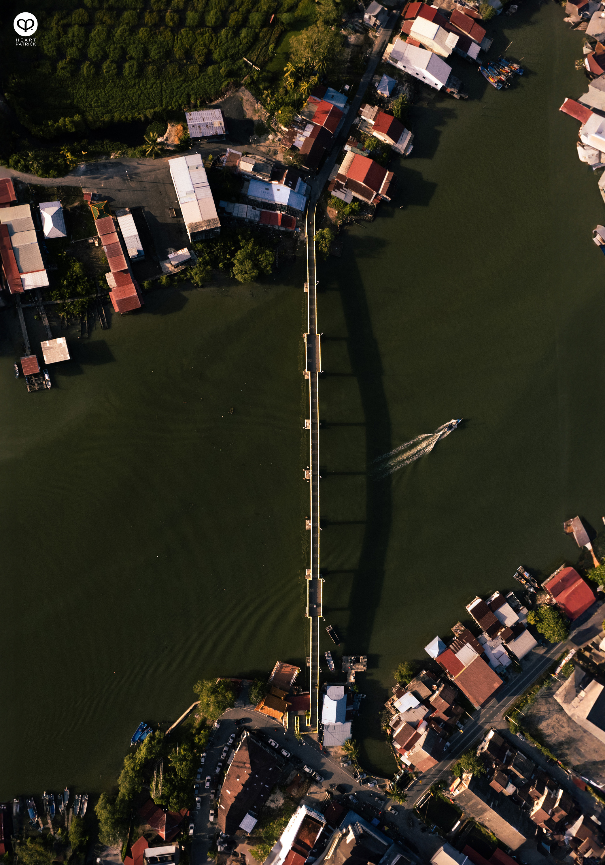 heartpatrick kuala kurau perak malaysia heritage fishing village aerial photography