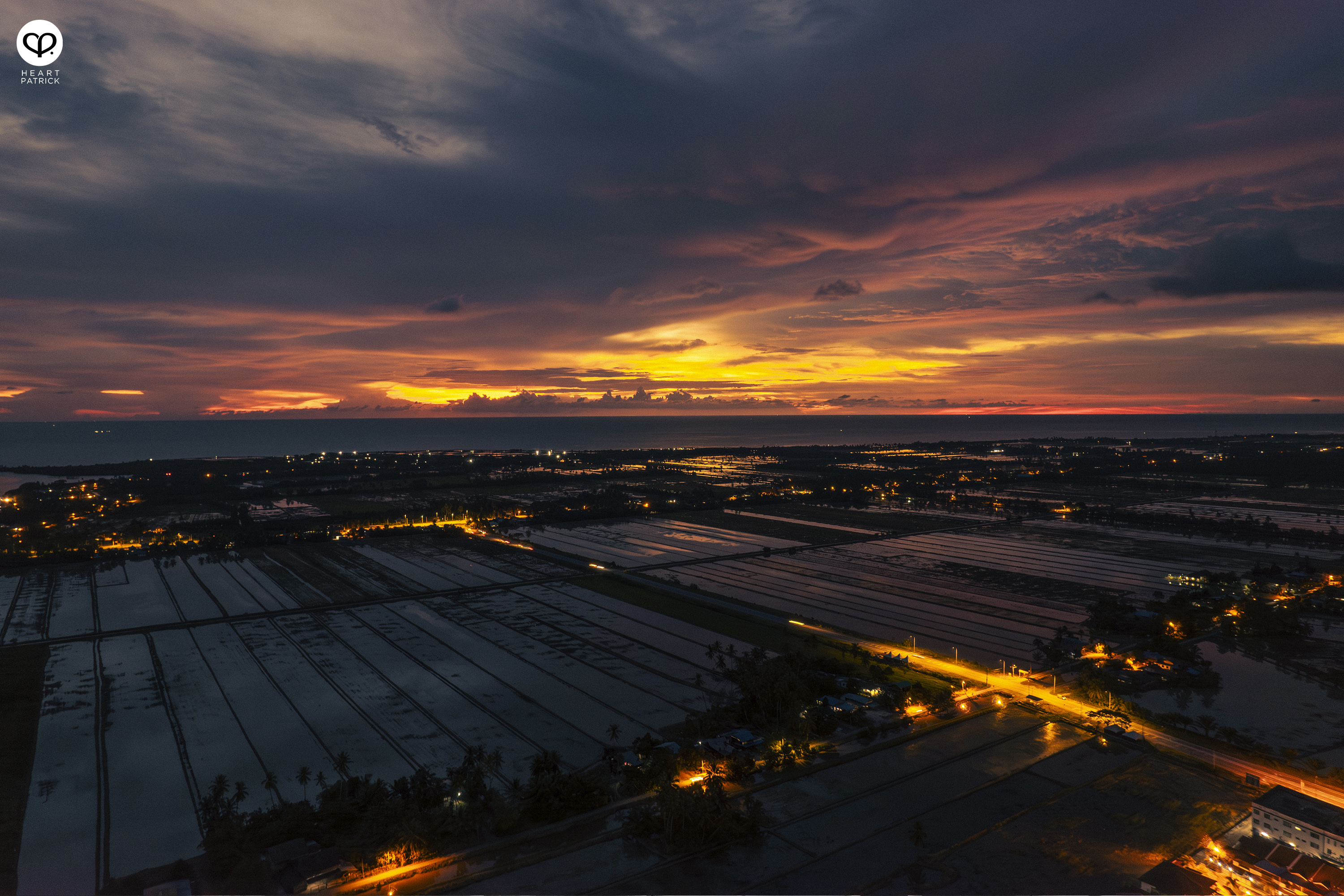 heartpatrick kuala kurau perak malaysia heritage fishing village aerial photography