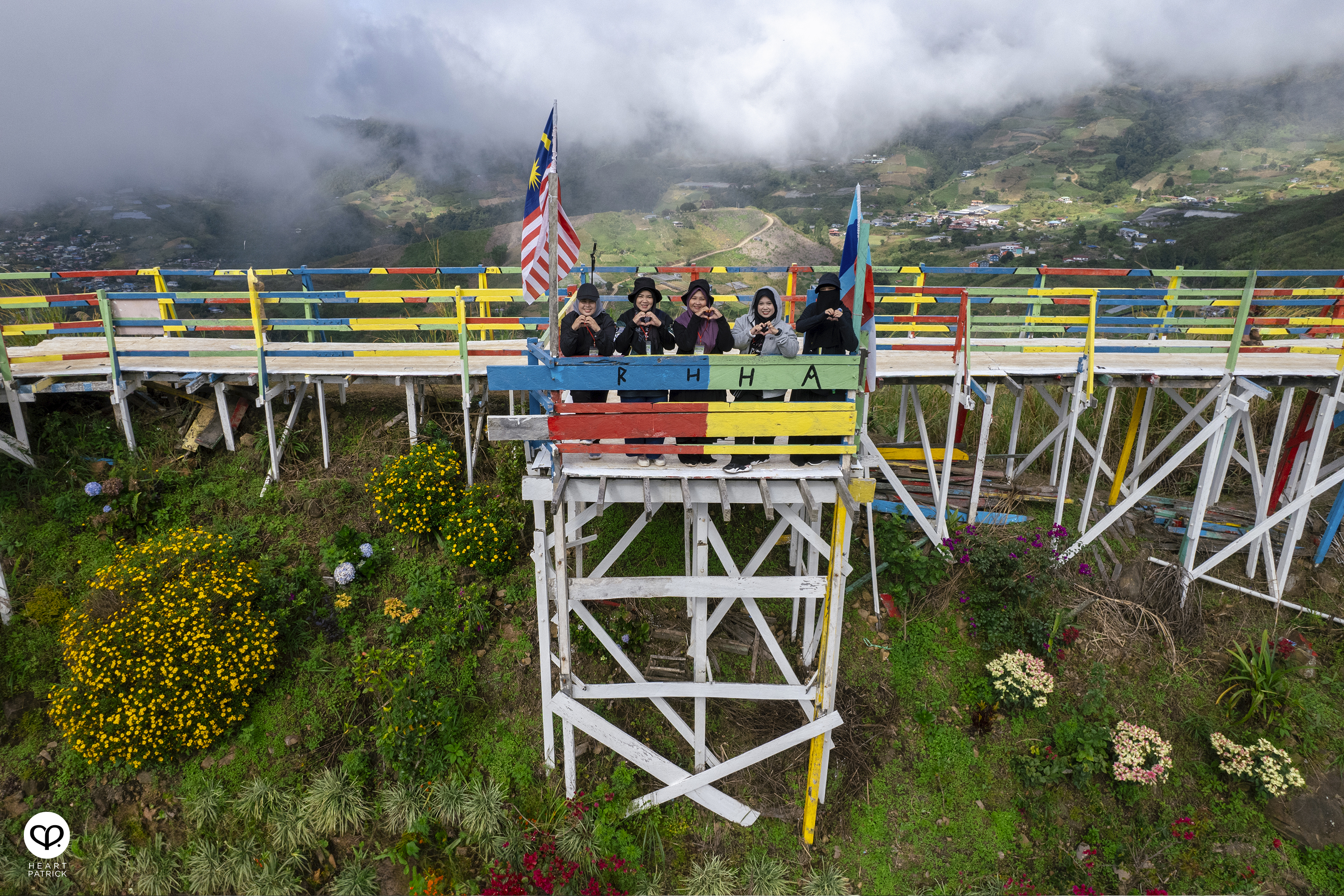 heartpatrick travel photography kundasang mount kinabalu sabah