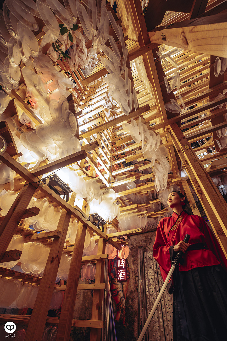 heartpatrick malaysia heritage kwai chai hong midautumn 2023 moonlit dragon installation