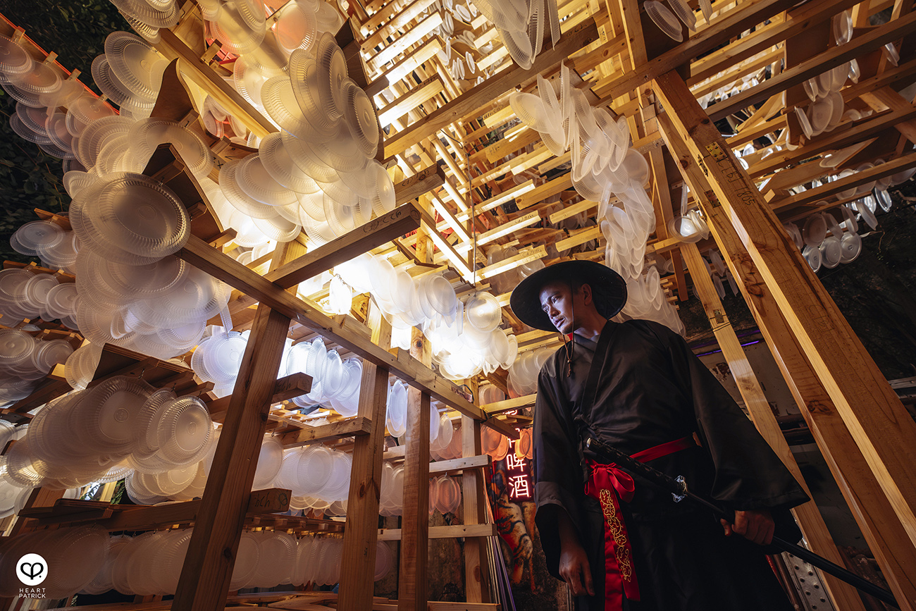 heartpatrick malaysia heritage kwai chai hong midautumn 2023 moonlit dragon installation