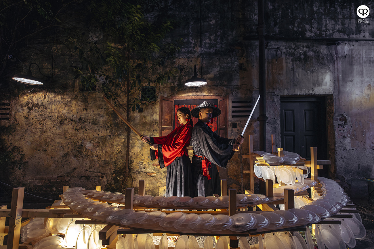 heartpatrick malaysia heritage kwai chai hong midautumn 2023 moonlit dragon installation