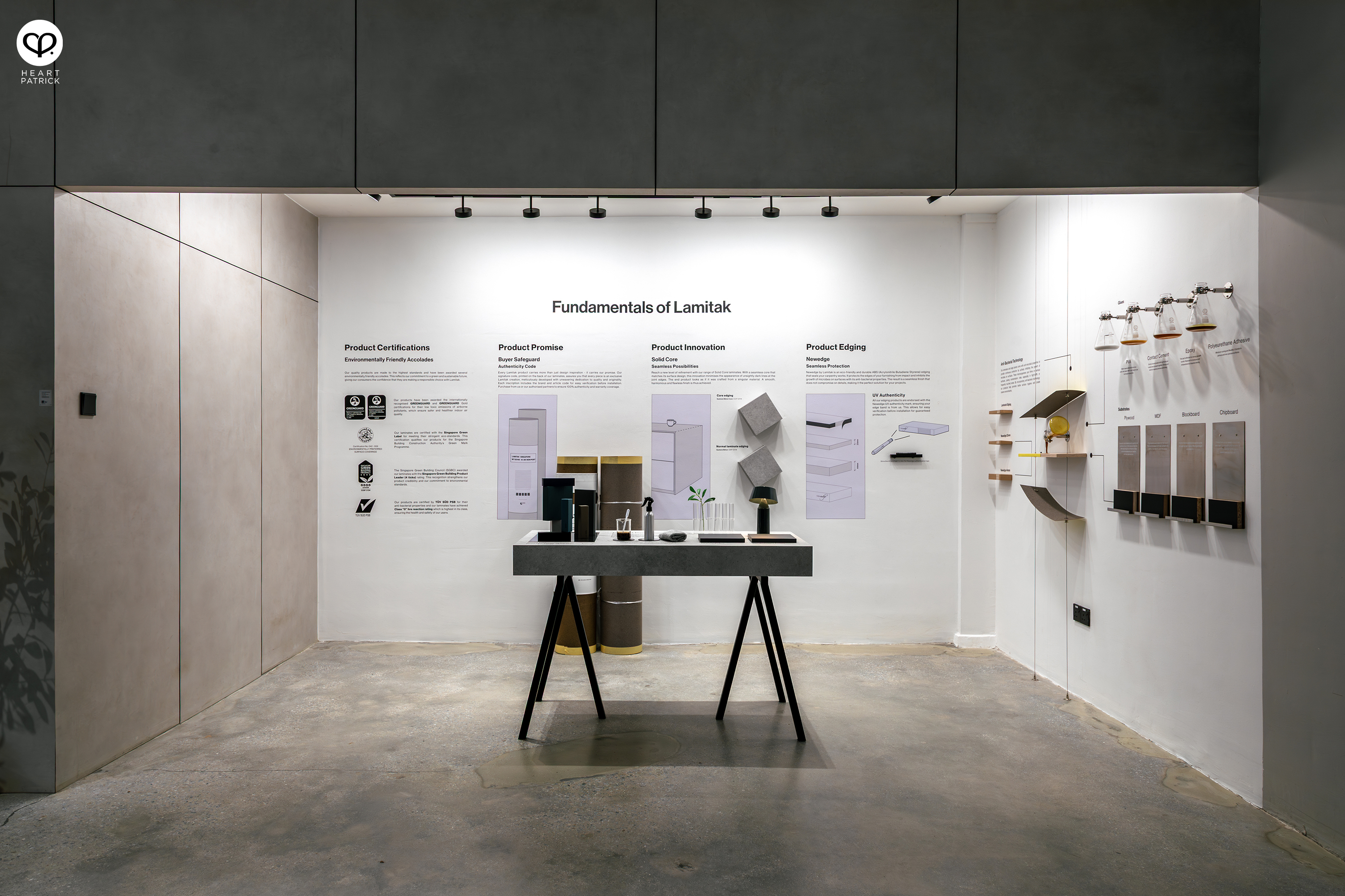 heartpatrick architecture interior photography lamitak showroom TAK sunway pai studio