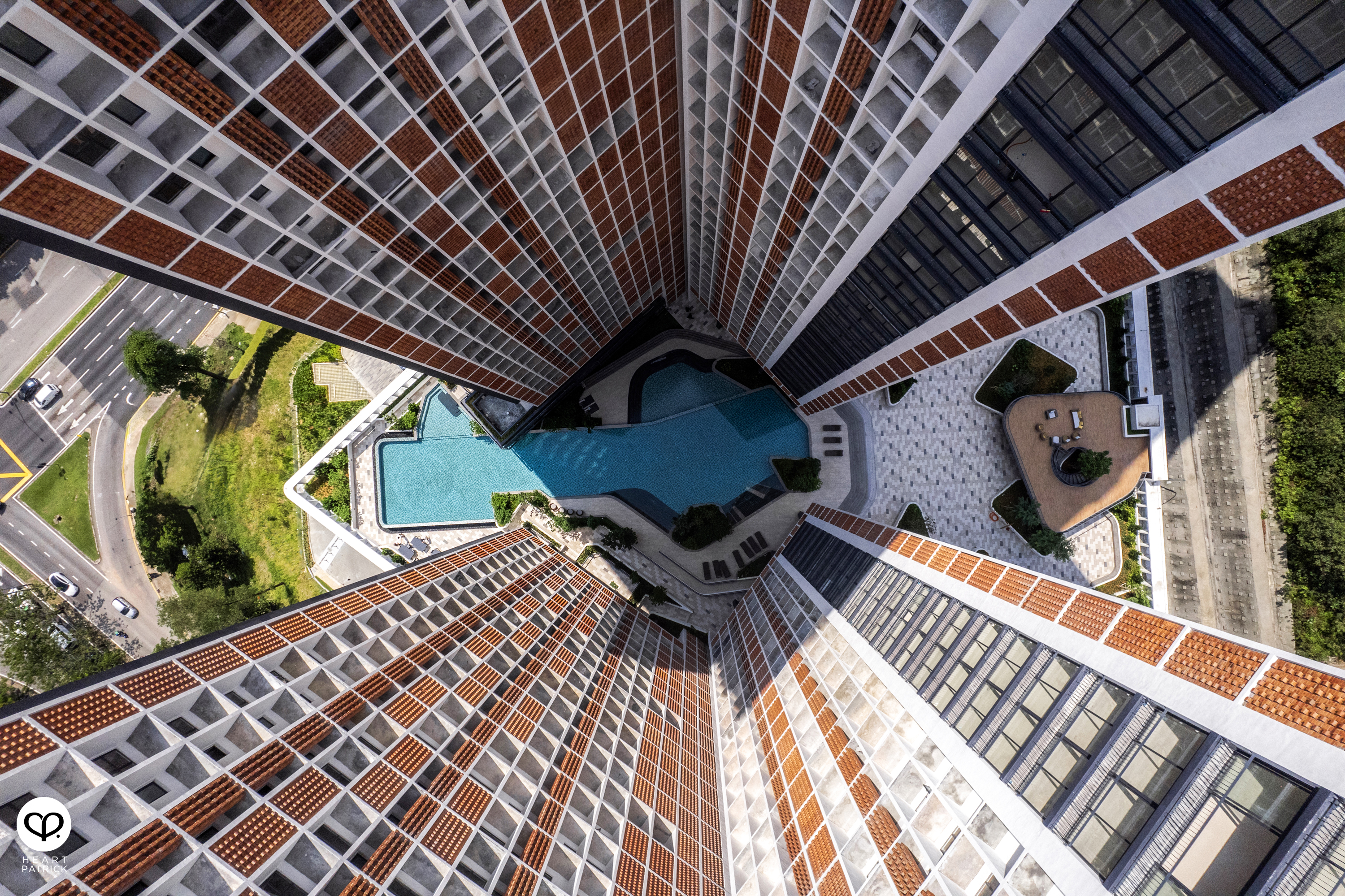 heartpatrick architecture aerial photography the legacy condo taman oug gdp architects