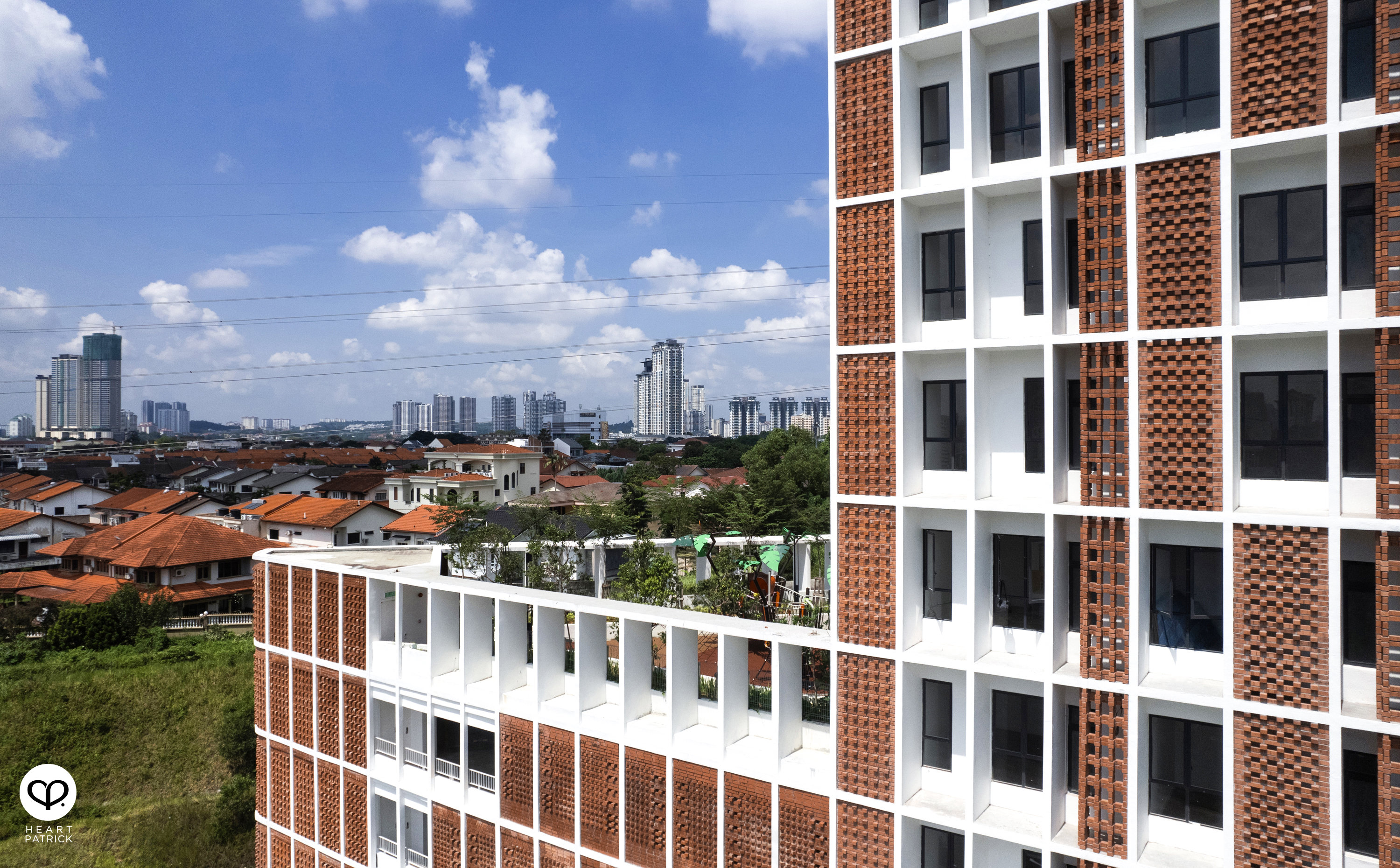 heartpatrick architecture aerial photography the legacy condo taman oug gdp architects