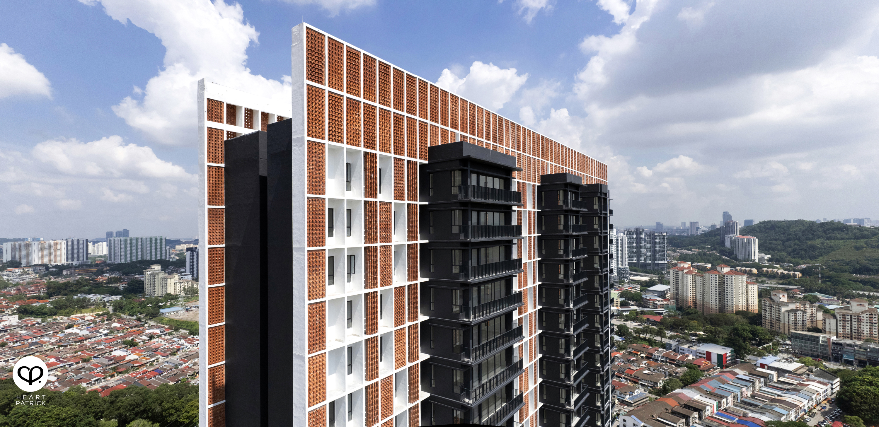 heartpatrick architecture aerial photography the legacy condo taman oug gdp architects