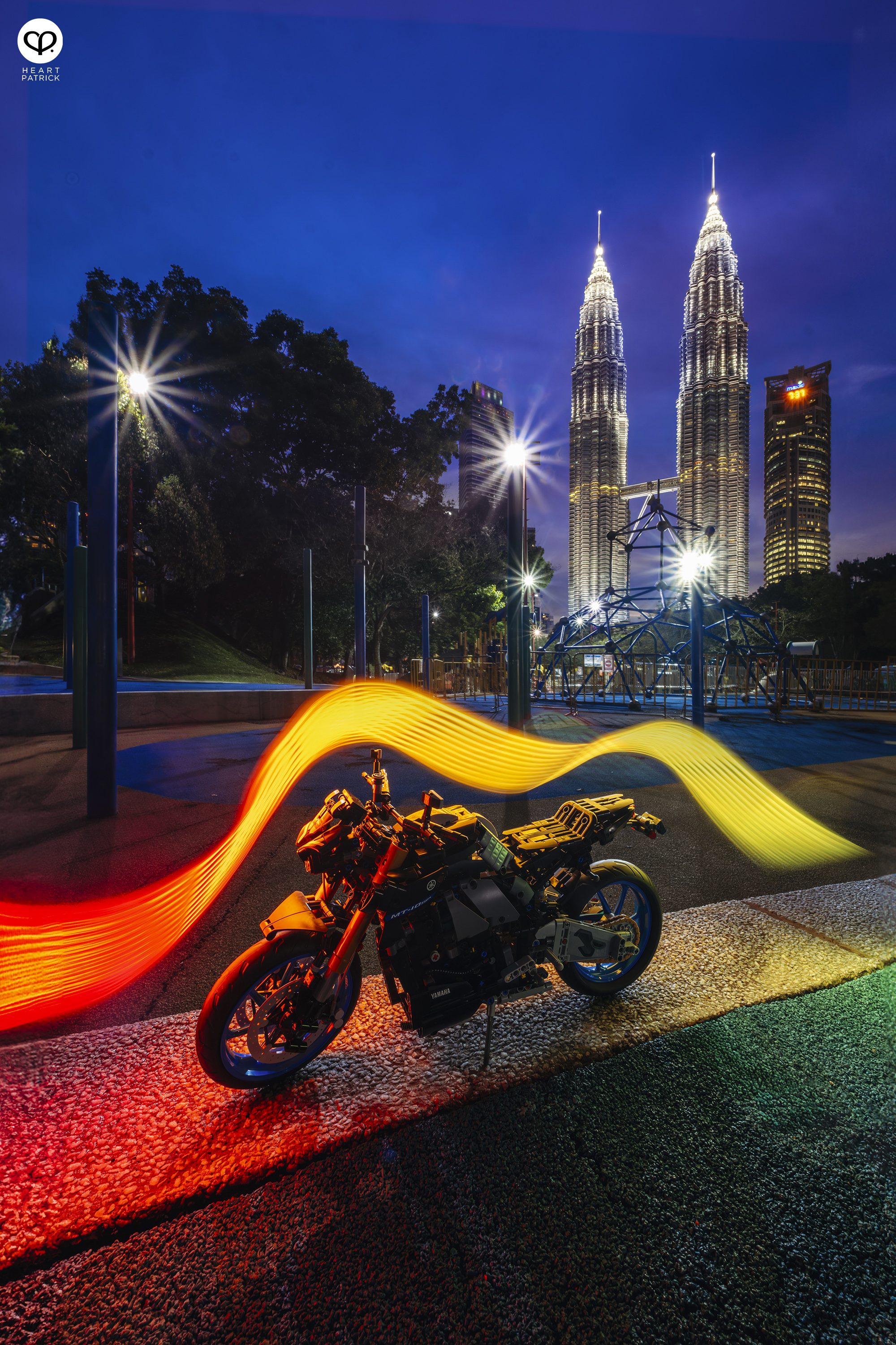 heartpatrick malaysia street miniature product photography lego technic yamaha MT10sp