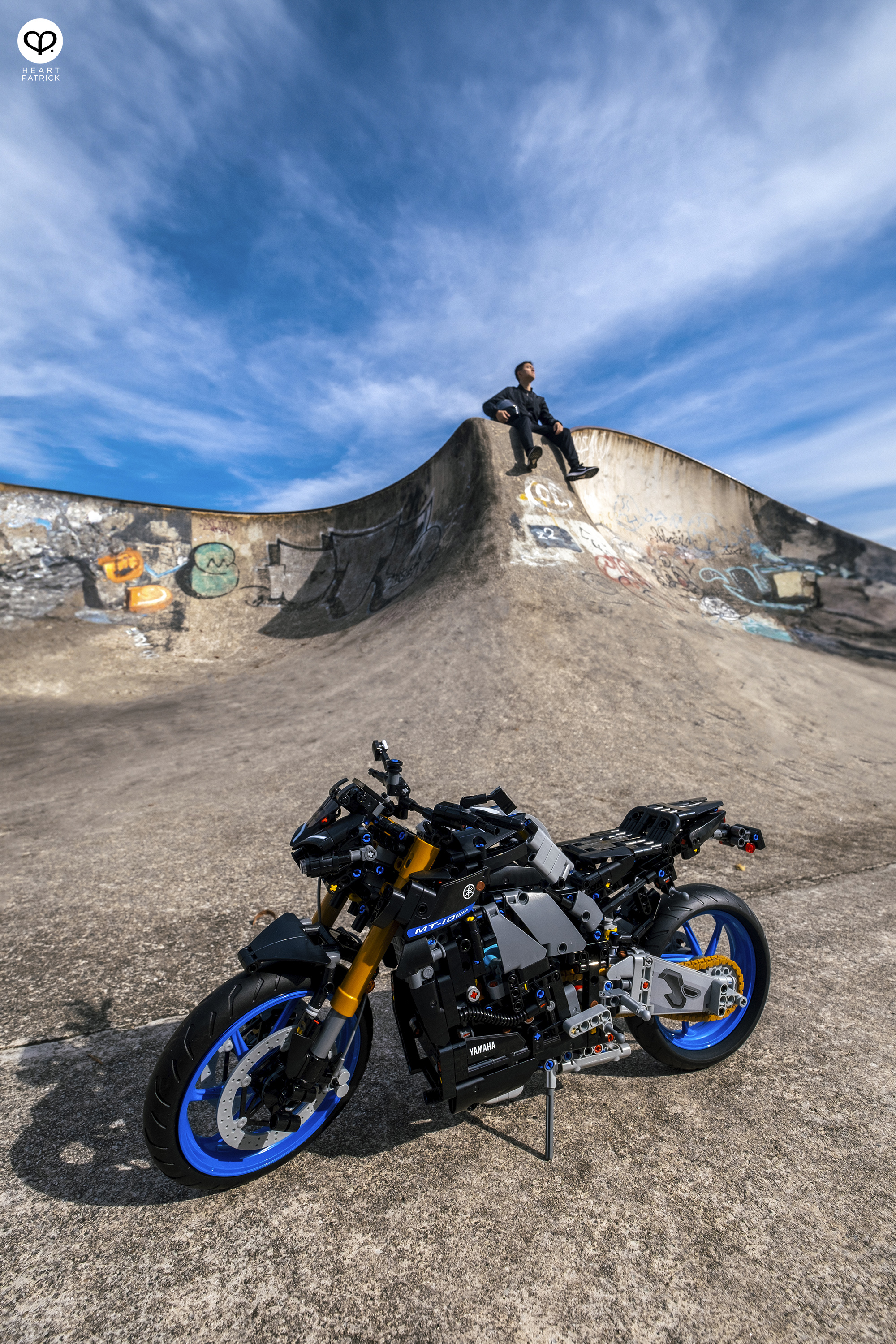 heartpatrick malaysia street miniature product photography lego technic yamaha MT10sp