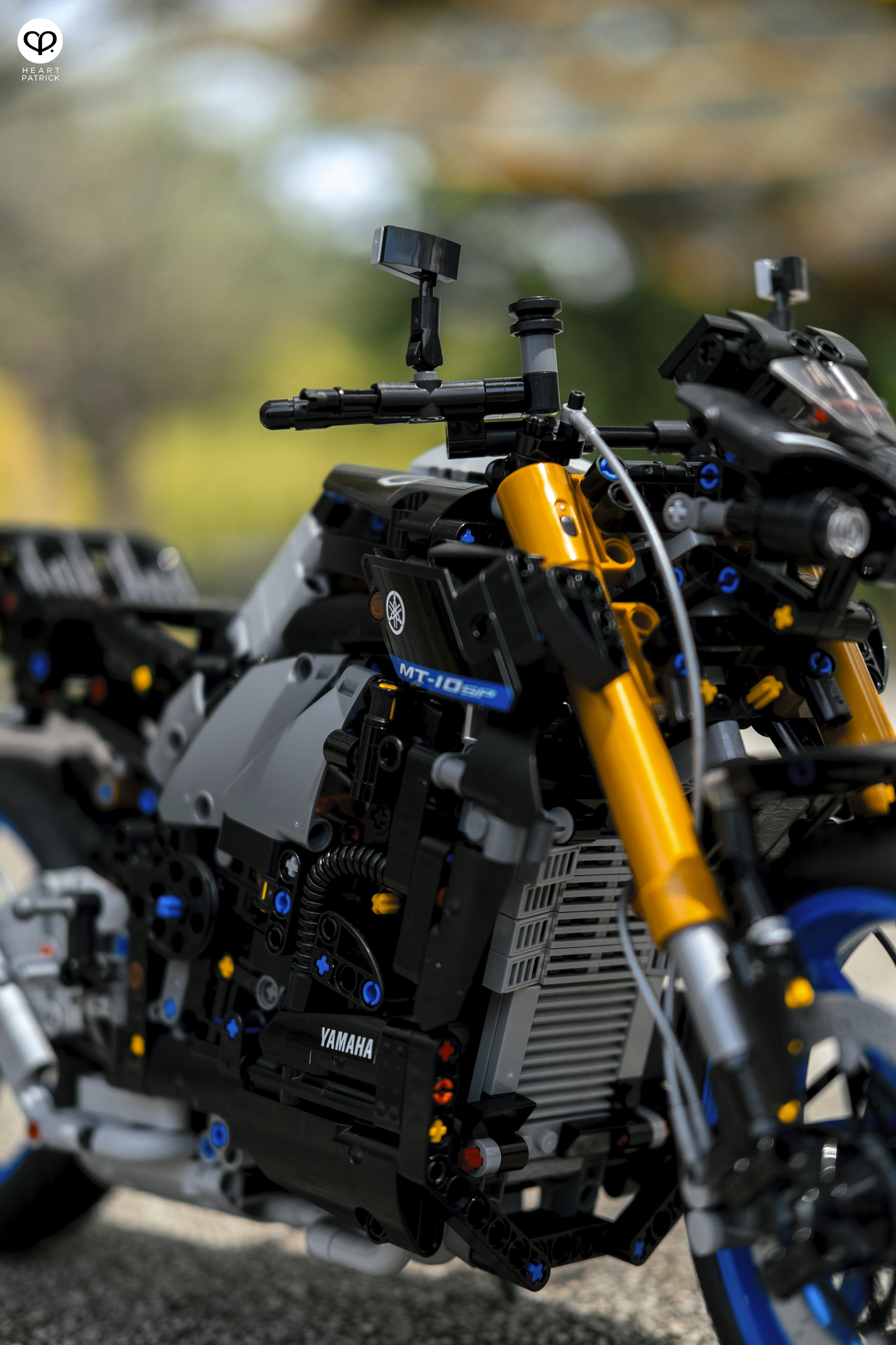 heartpatrick malaysia street miniature product photography lego technic yamaha MT10sp