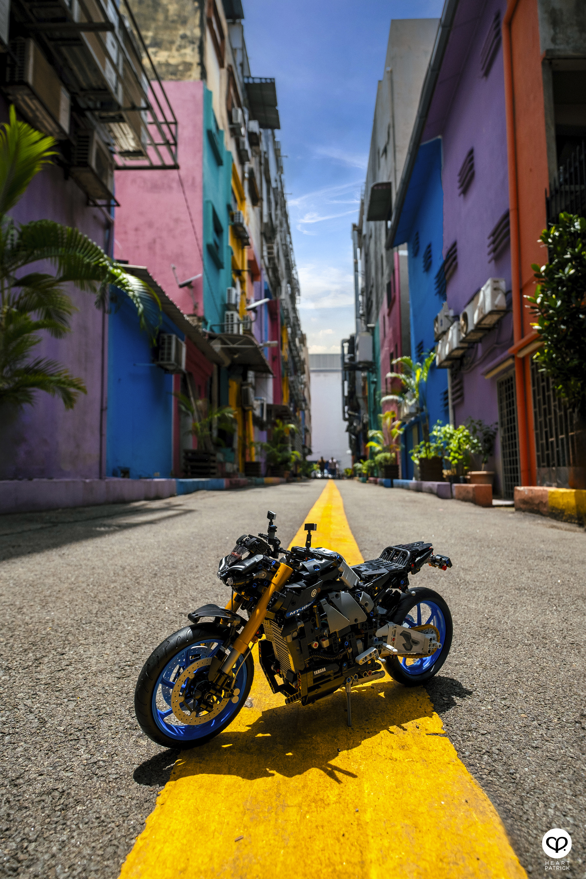 heartpatrick malaysia street miniature product photography lego technic yamaha MT10sp