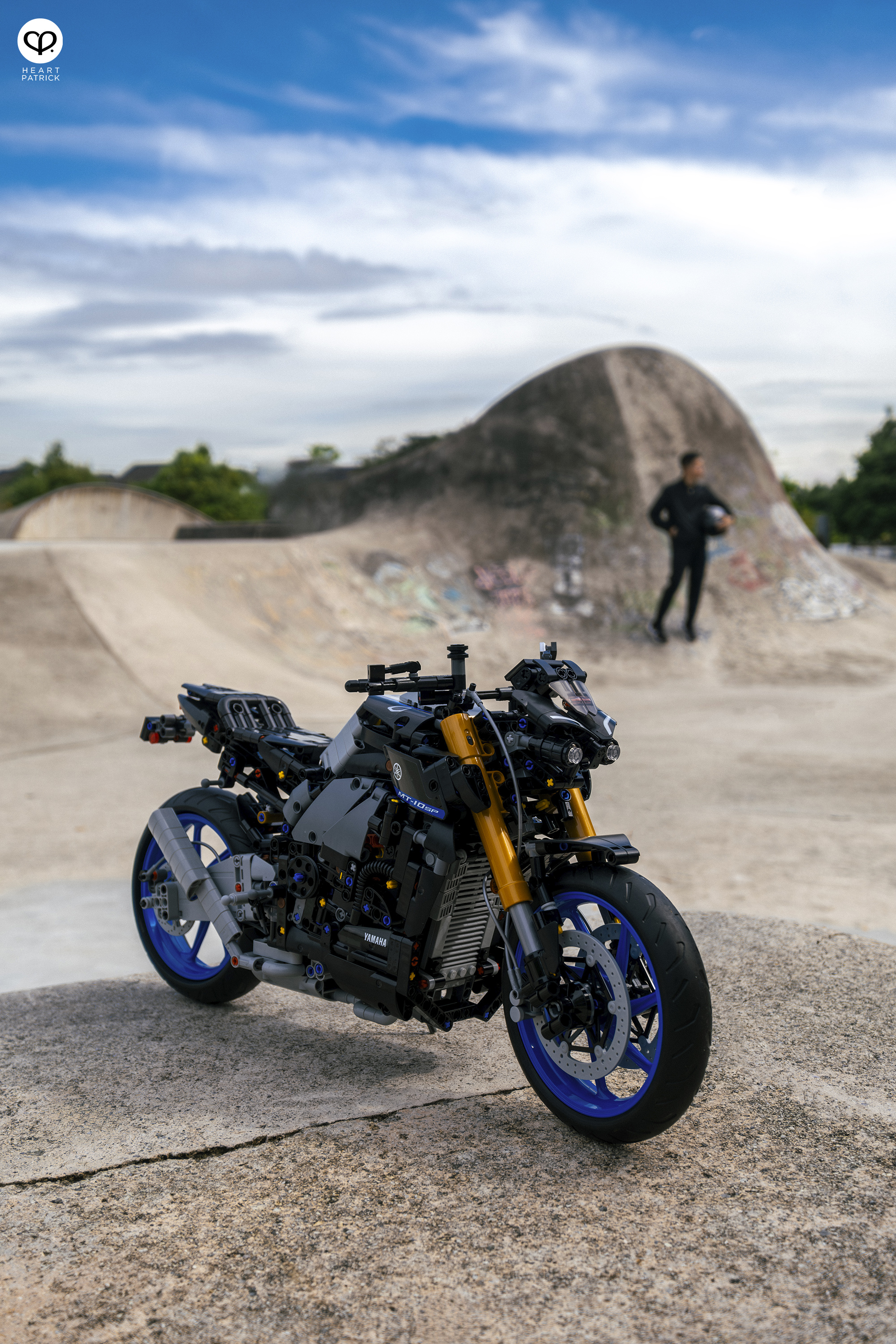 heartpatrick malaysia street miniature product photography lego technic yamaha MT10sp