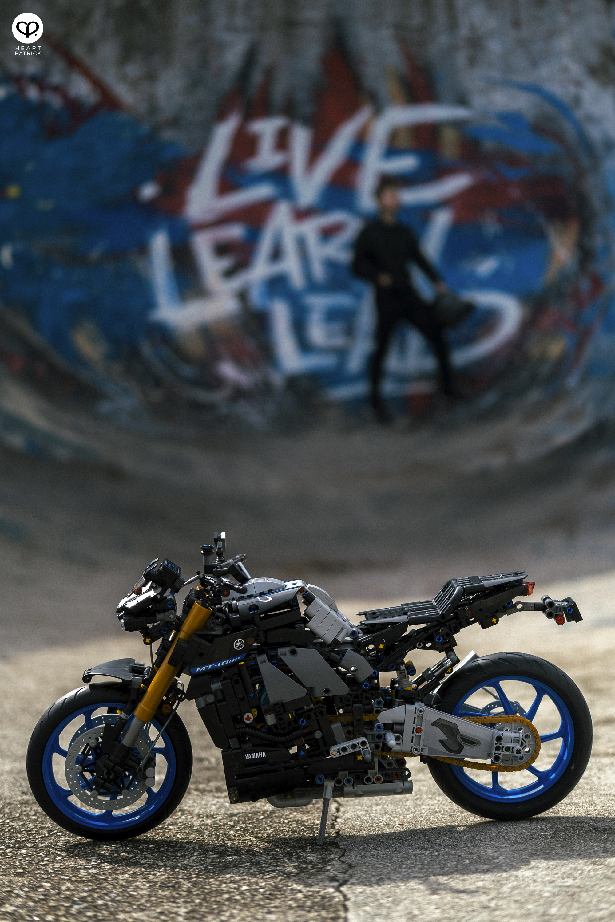 heartpatrick malaysia street miniature product photography lego technic yamaha MT10sp