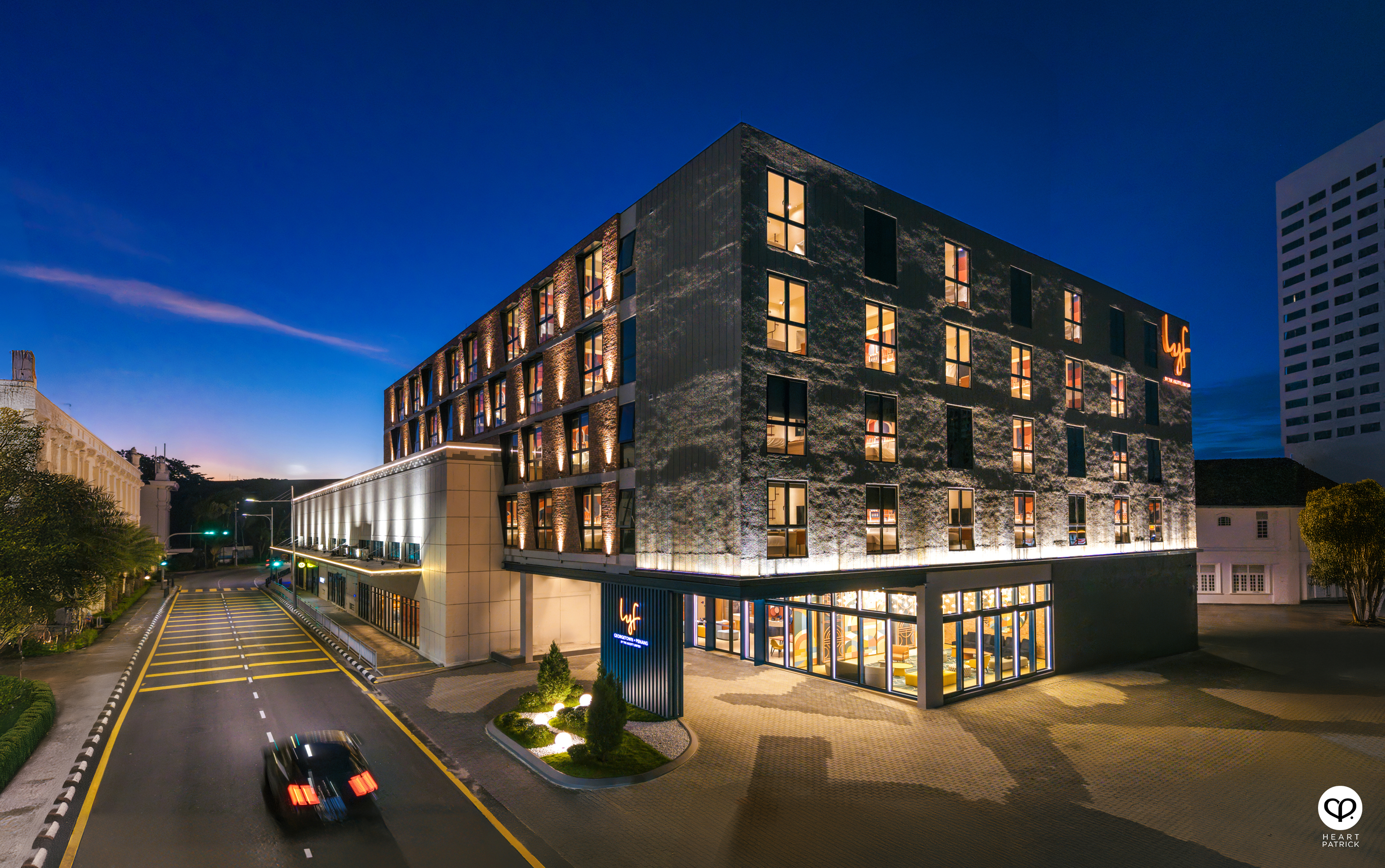 heartpatrick architecture interior hotel photography lyf georgetown ascott limited
