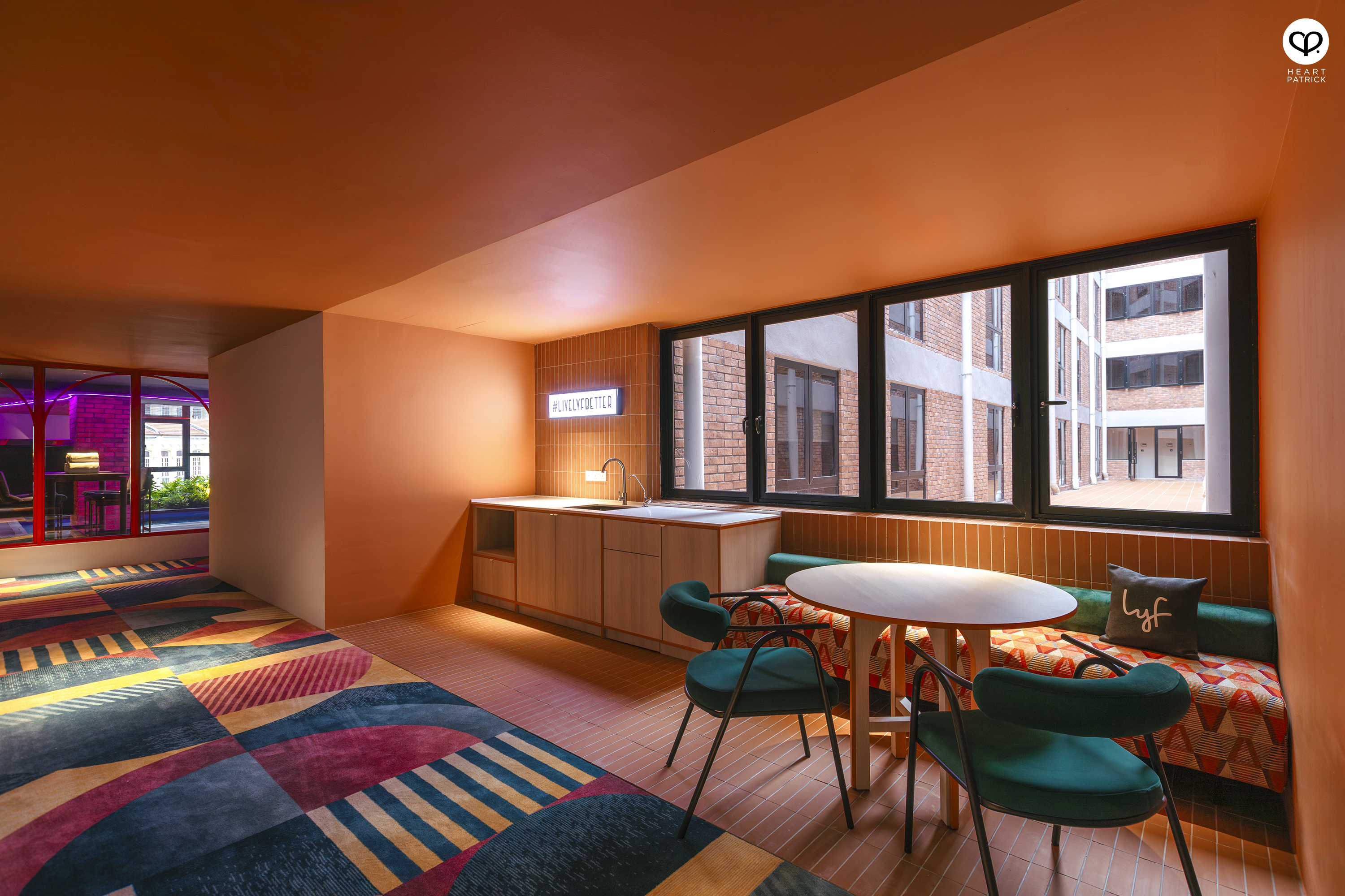 heartpatrick architecture interior hotel photography lyf georgetown ascott limited