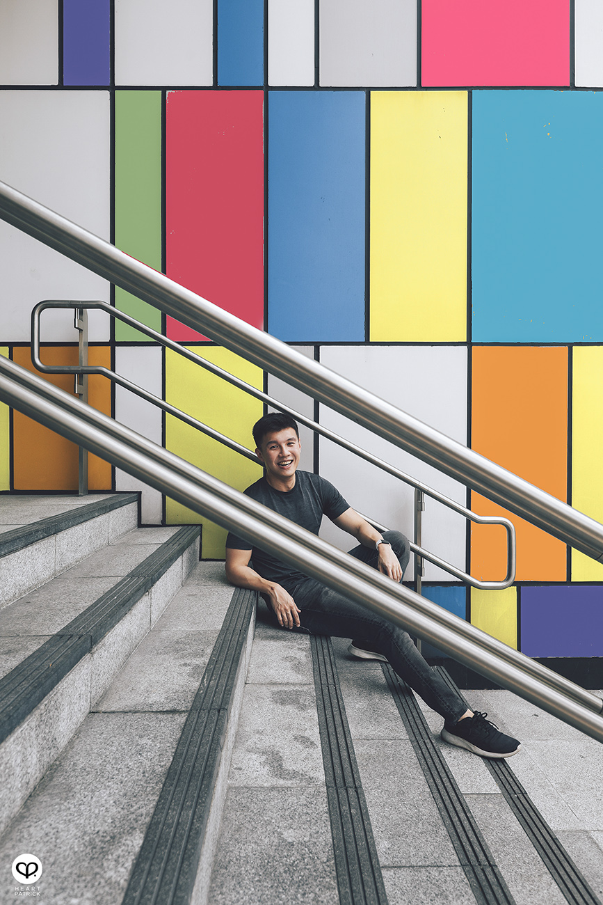 heartpatrick urban exploring street photography maluri mrt station cheras colorful fa�ade