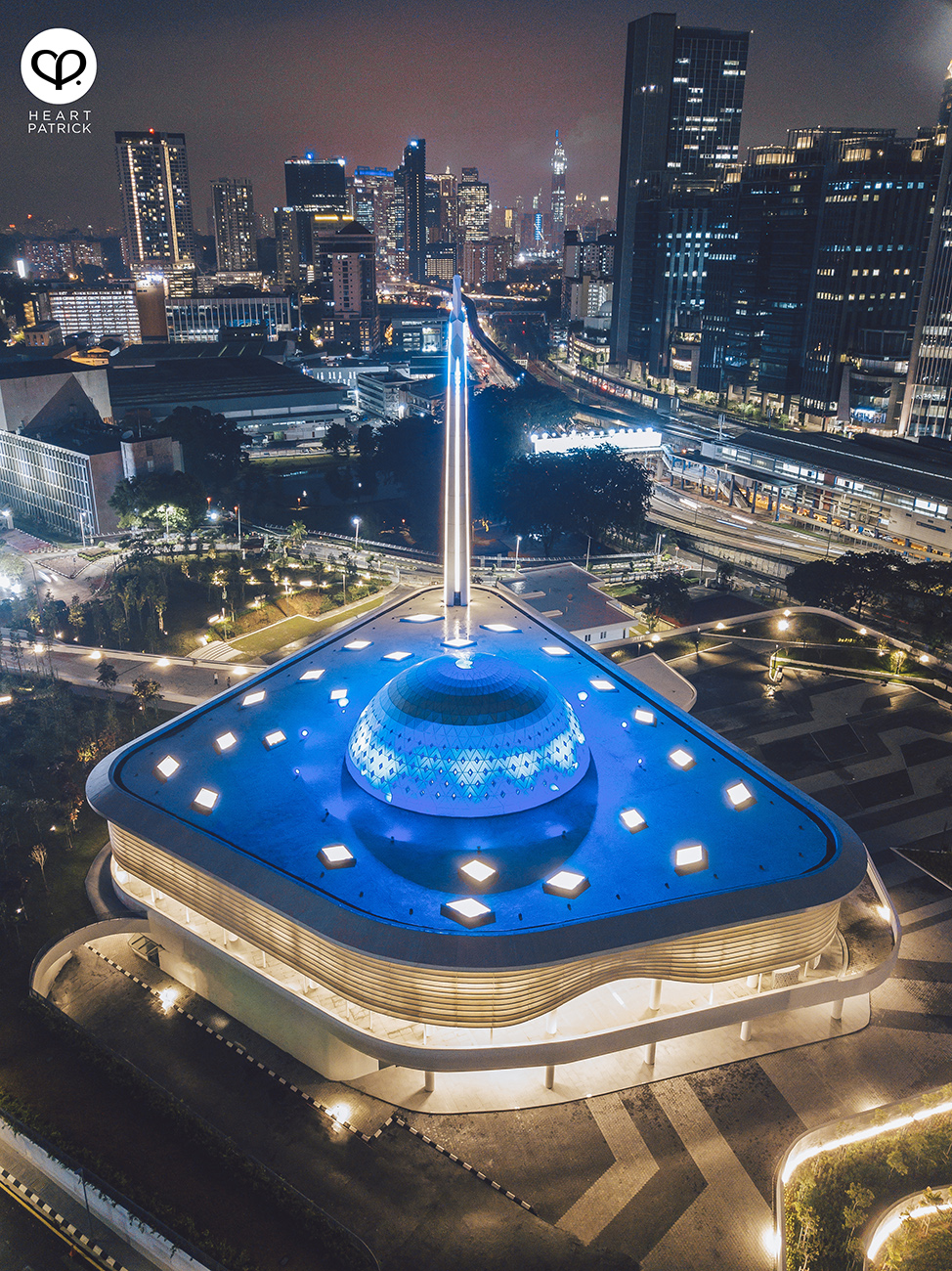 heartpatrick urban exploring architecture aerial photography masjid tnb bangsar