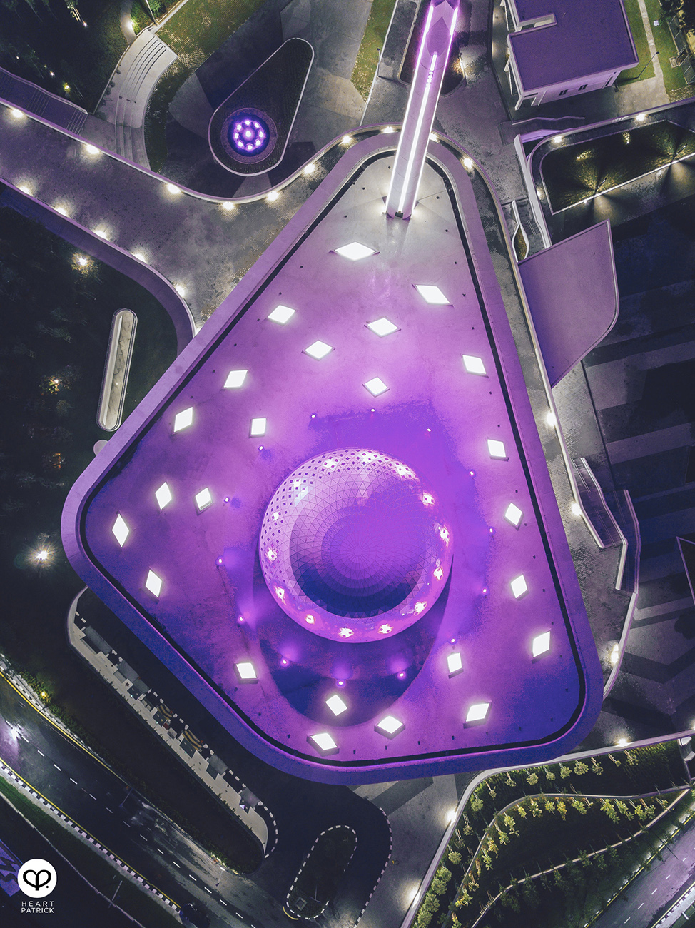 heartpatrick urban exploring architecture aerial photography masjid tnb bangsar