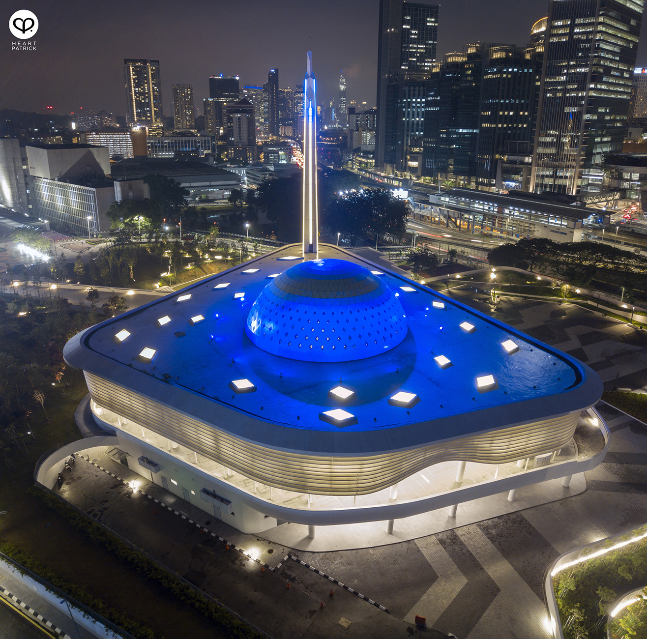 heartpatrick urban exploring architecture aerial photography masjid tnb bangsar
