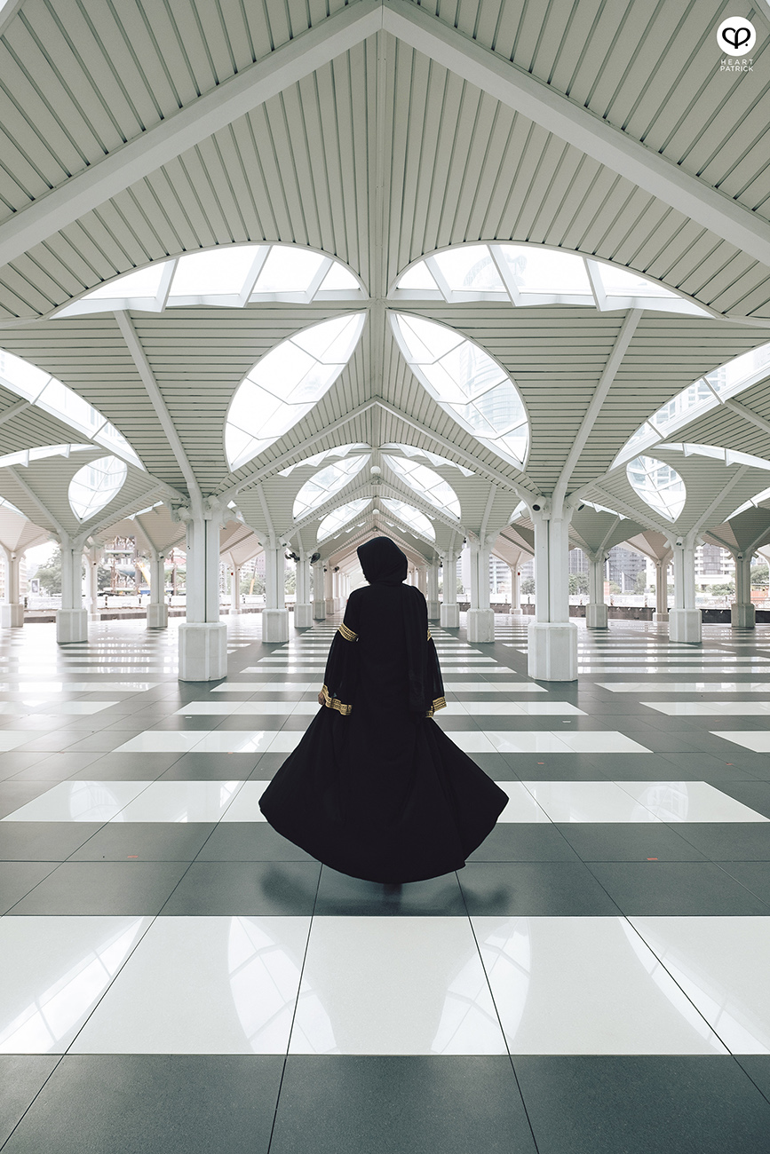 heartpatrick urban exploring portraits masjid asy syakirin klcc kuala lumpur
