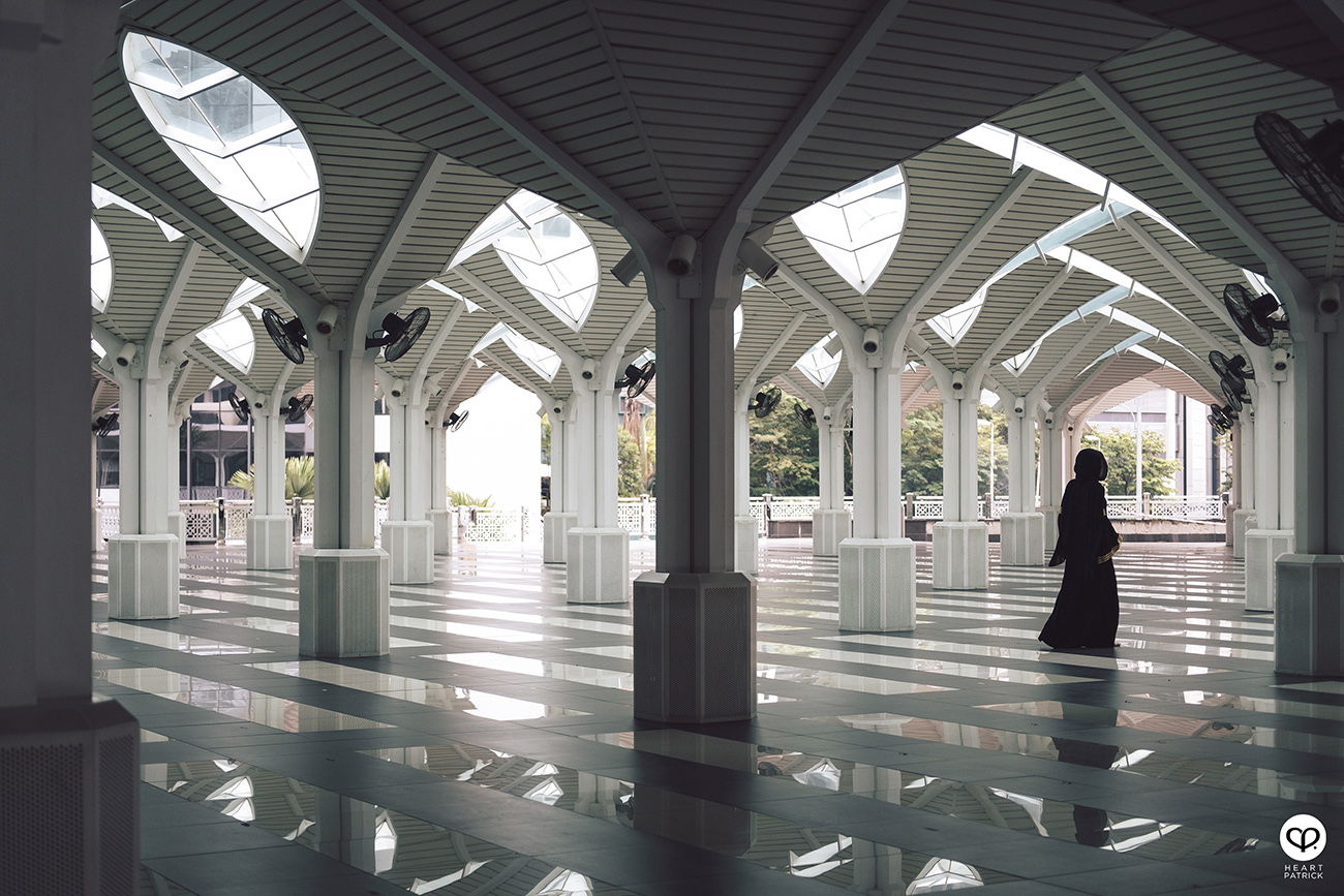 heartpatrick urban exploring portraits masjid asy syakirin klcc kuala lumpur